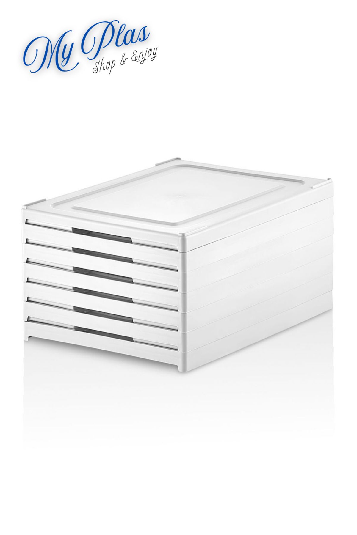 Myplas Fold&Go Çok Amaçlı 6 Katlı Taşınabilir Katlanabilir Premium Portatif Organizer Ayakkabılık