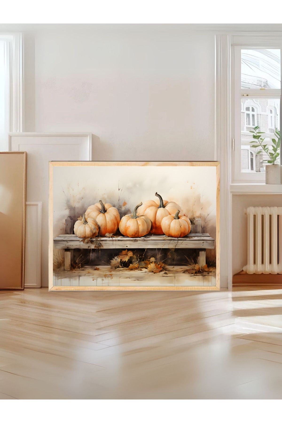 woodhomeworks tek parça salon ofis dekor tablo
