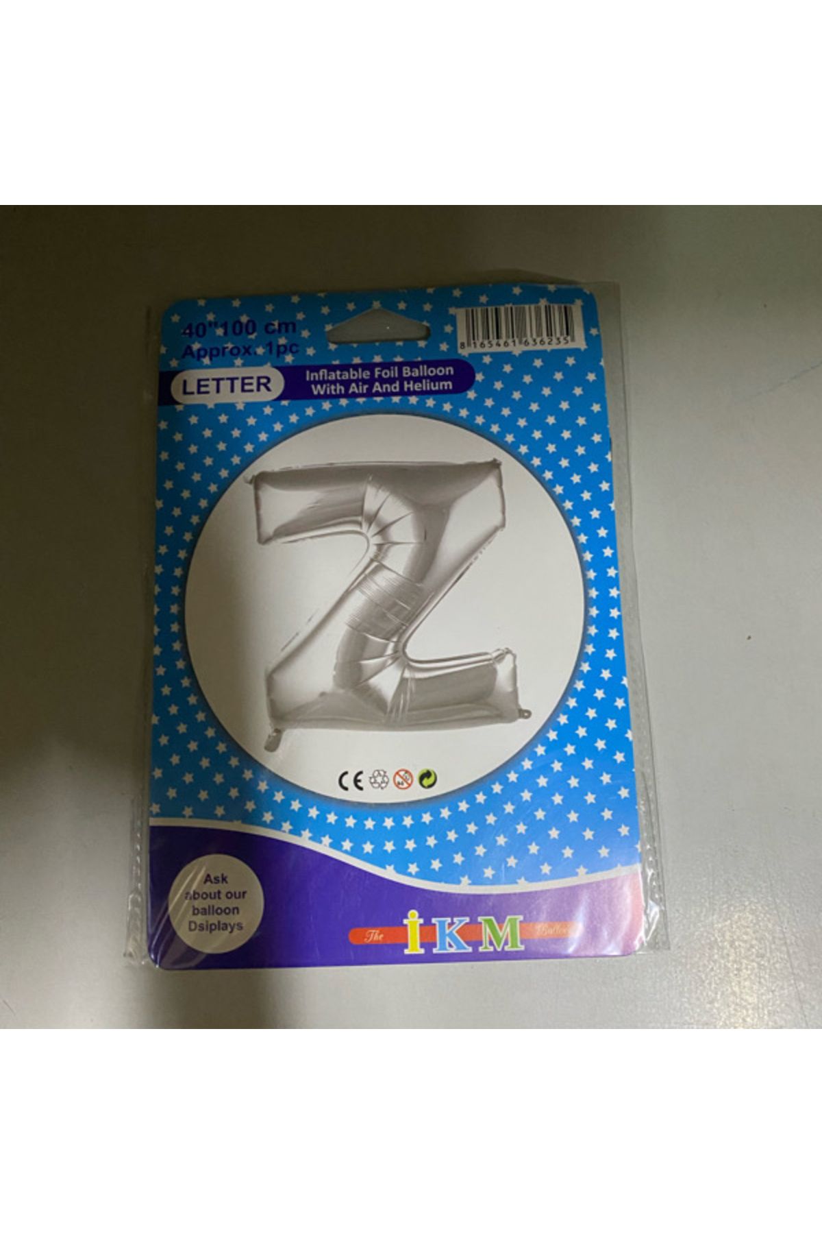 Ta-Fu Global Z - GÜMÜŞ HELYUM BALON