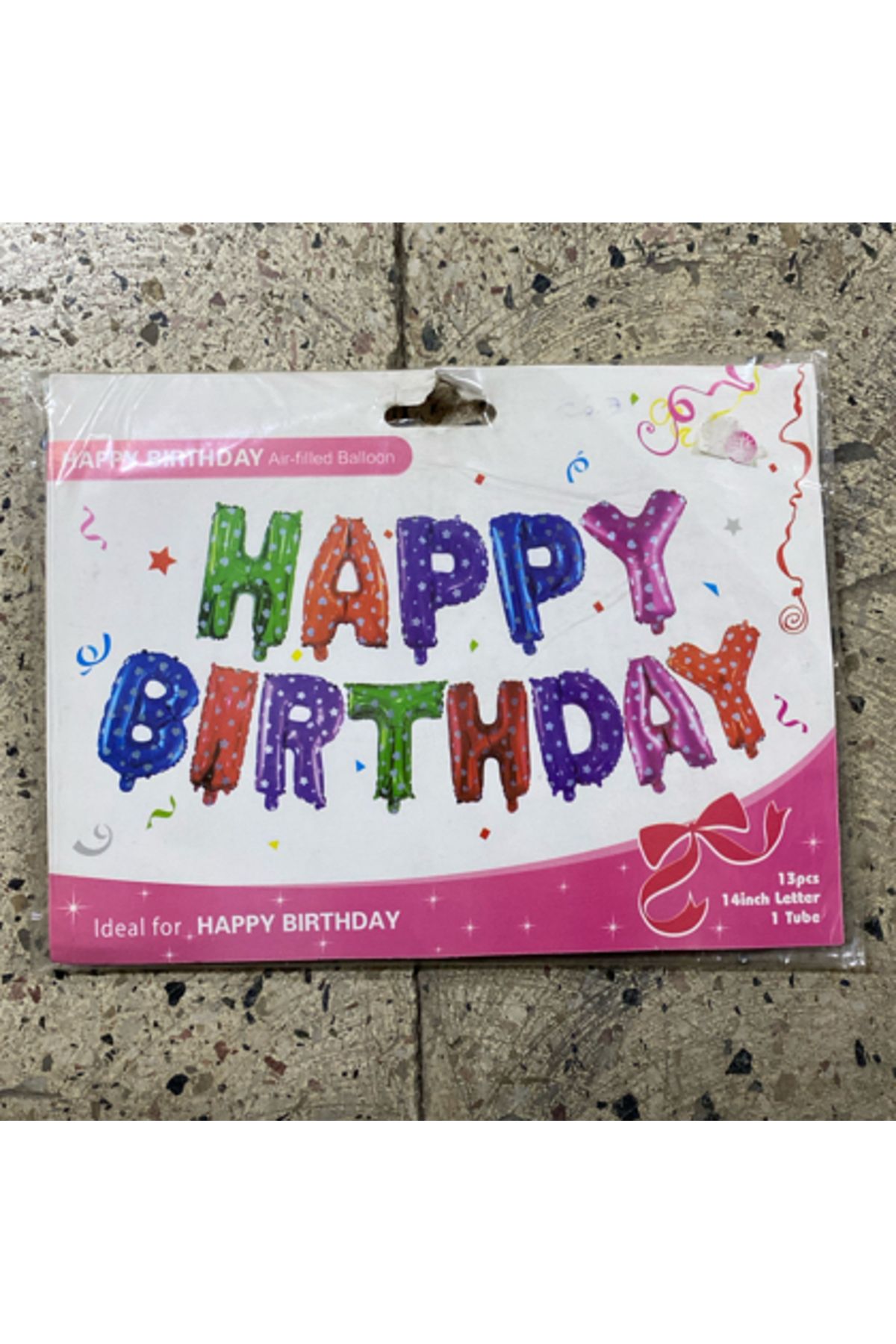 Ta-Fu Global HAPPY BİRTHDAY HELYUM BALON