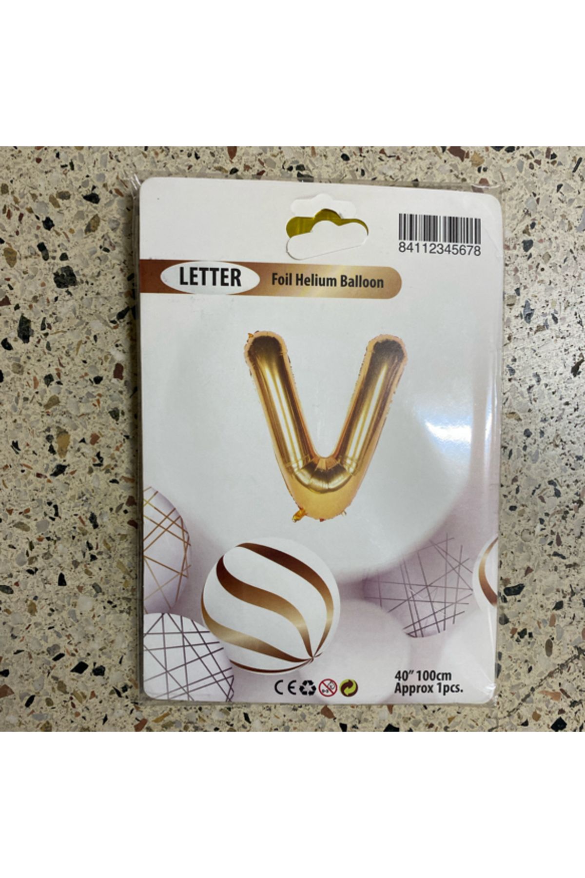 Ta-Fu Global V - GOLD HELYUM BALON