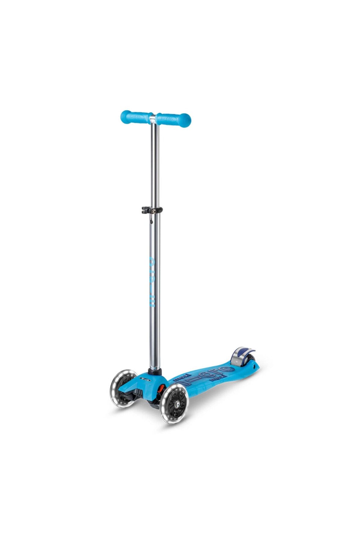 Micro Scooter Maxi Micro Scooter Deluxe Glow Led Plus Crystal Blue MMD377