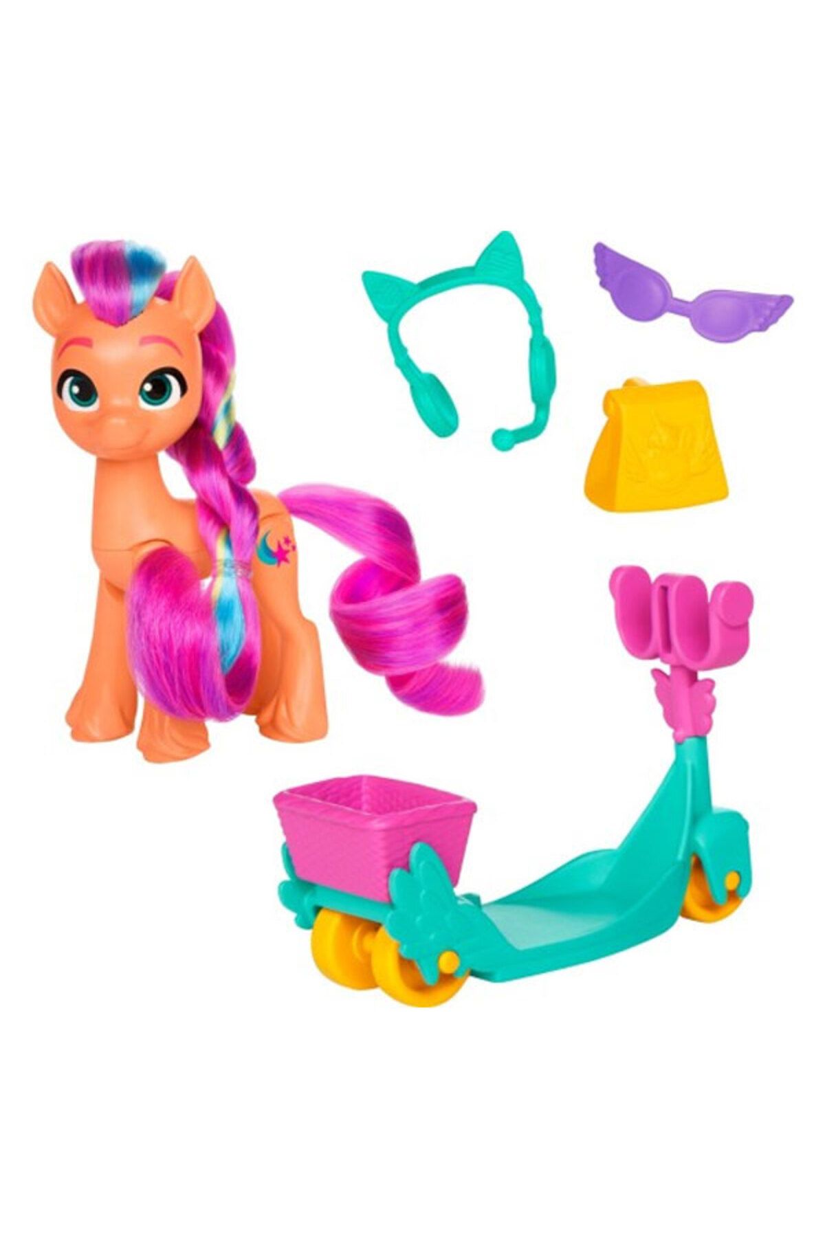 MY LITTLE PONY Figür Set Scooter Sunny Starscout F8725-f8737