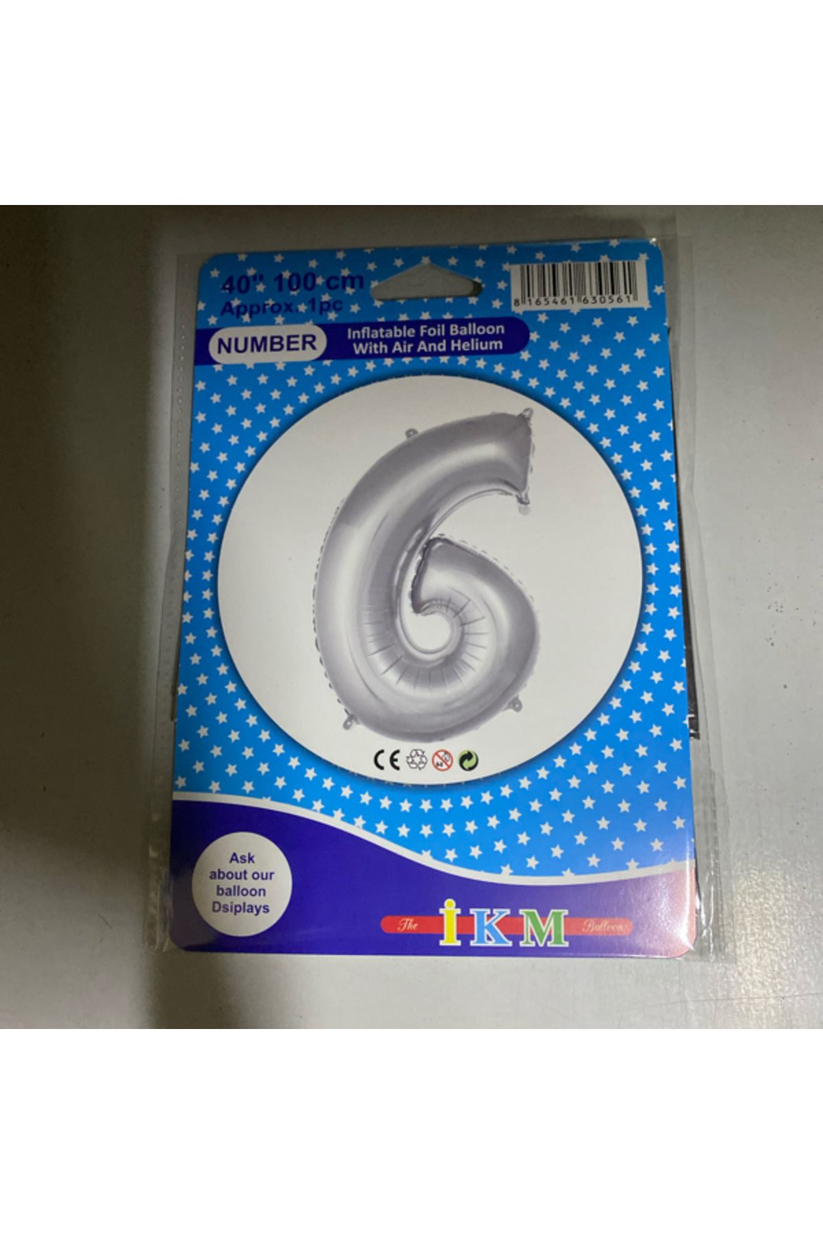 Ta-Fu Global 6 - GÜMÜŞ HELYUM BALON