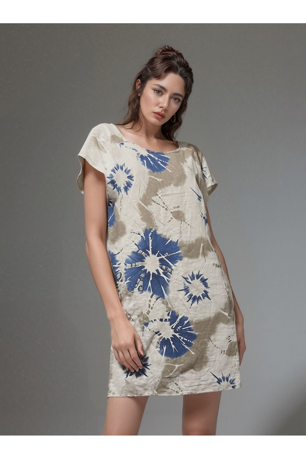MODA Keten Batik Elbise