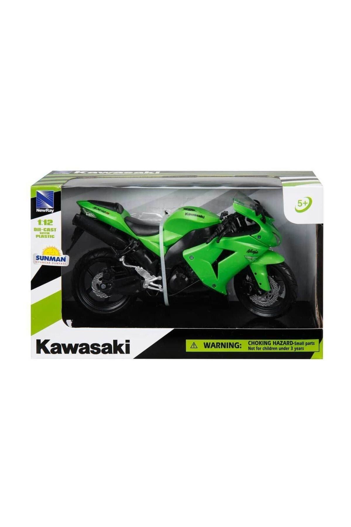 Sunman 1:12 Kawasaki ZX-14 2011 Model Motor