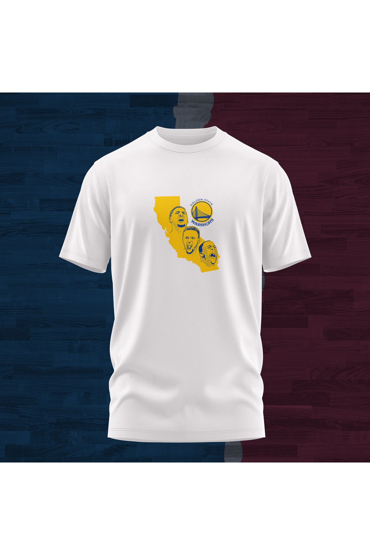 Scudetto T-Shirt Golden State Golden Trio Unisex Tişört