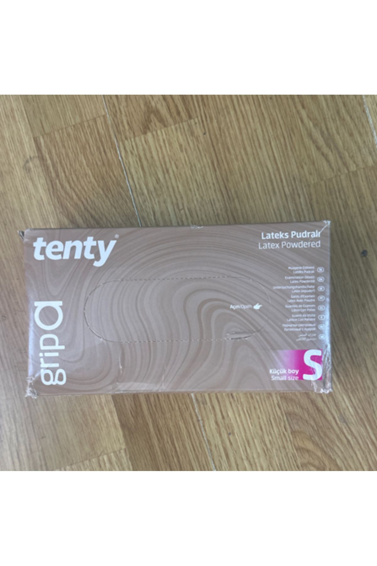 Ta-Fu Global TENTY BEYAZ LATEKS S BEDEN PUDRALI ELDİVEN (100ADET)