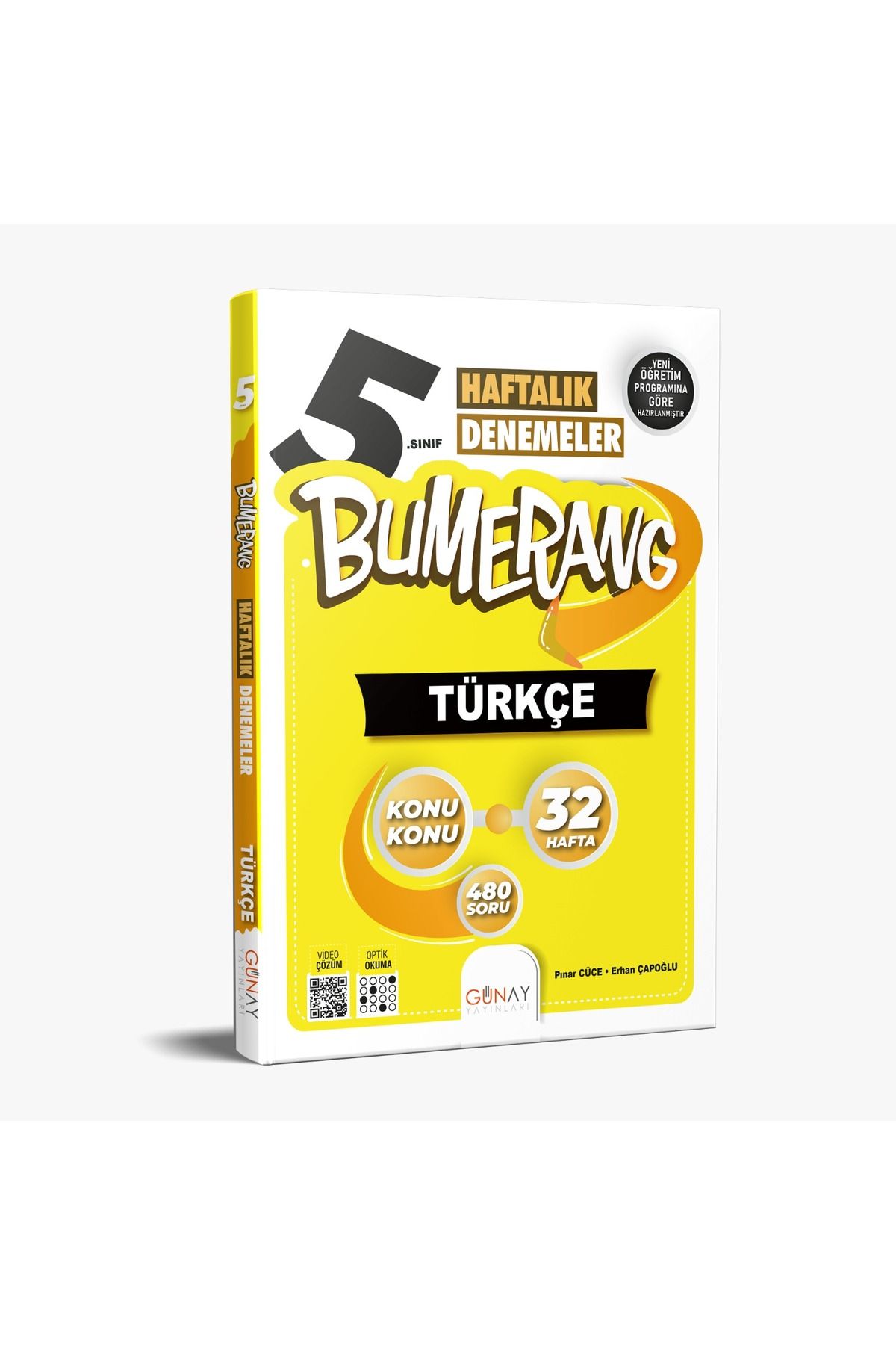 Gün&Ay Yayınları 5. sınıf haftalık deneme türkçe