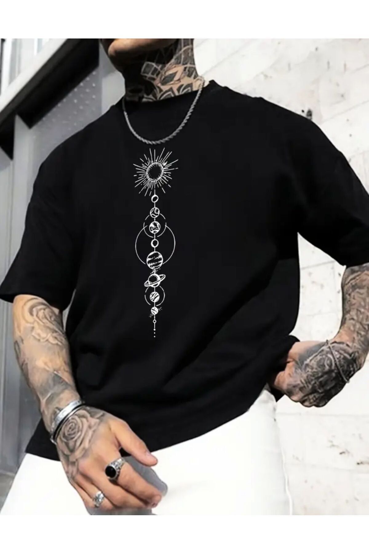 Hunors Sportswear & Company Baskılı Basic T-Shirt