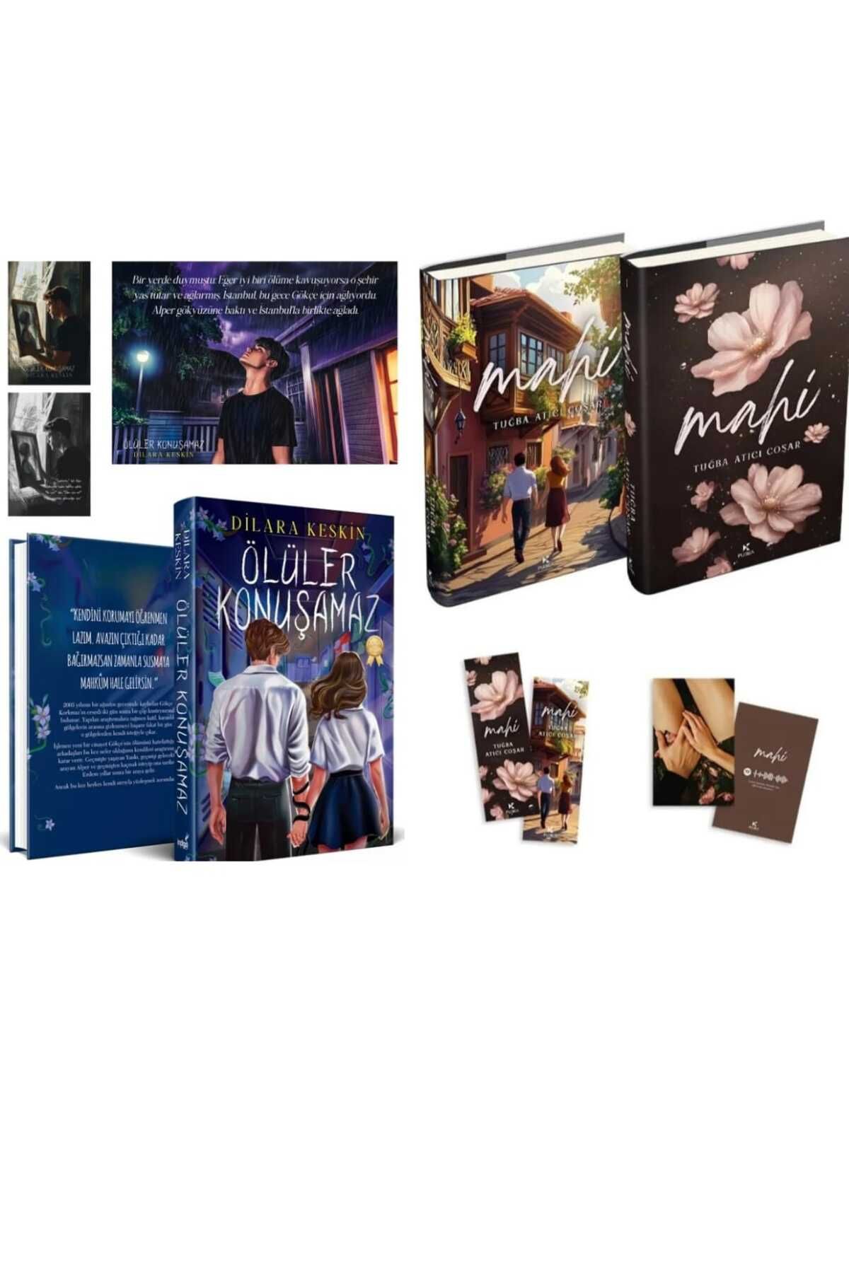 İndigo Kitap Ölüler Konuşamaz Ciltli / Mahi Ciltli 2 Kitap Pukka Yayınları