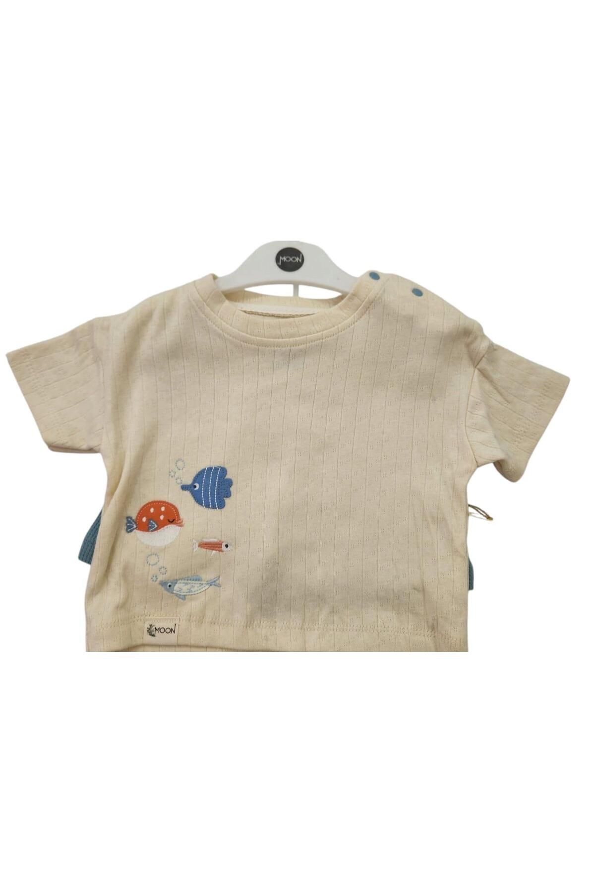 Babydoll 2li Takım Moon Mavi