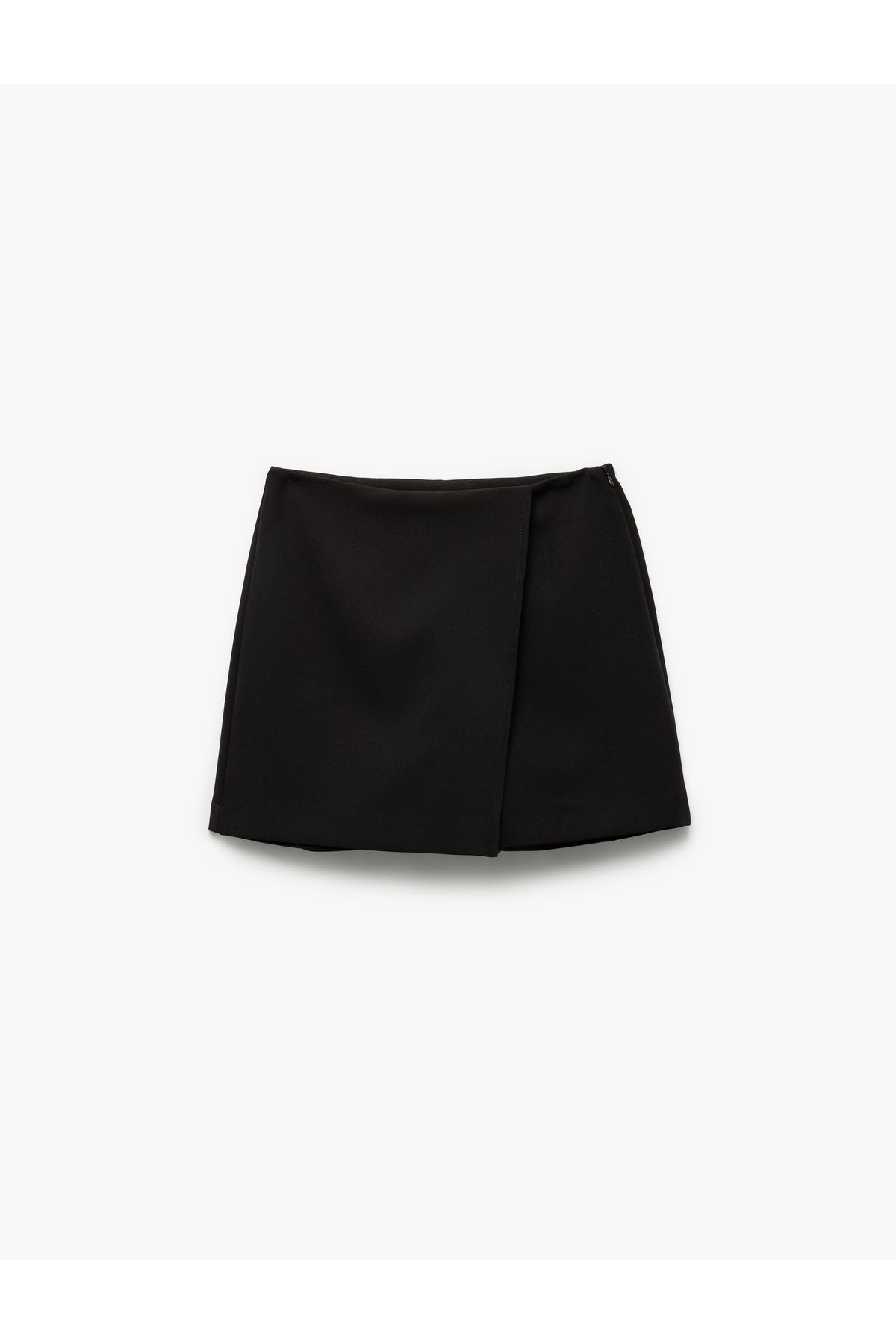 Koton Regular Fit Kruvaze Mini Şort Etek