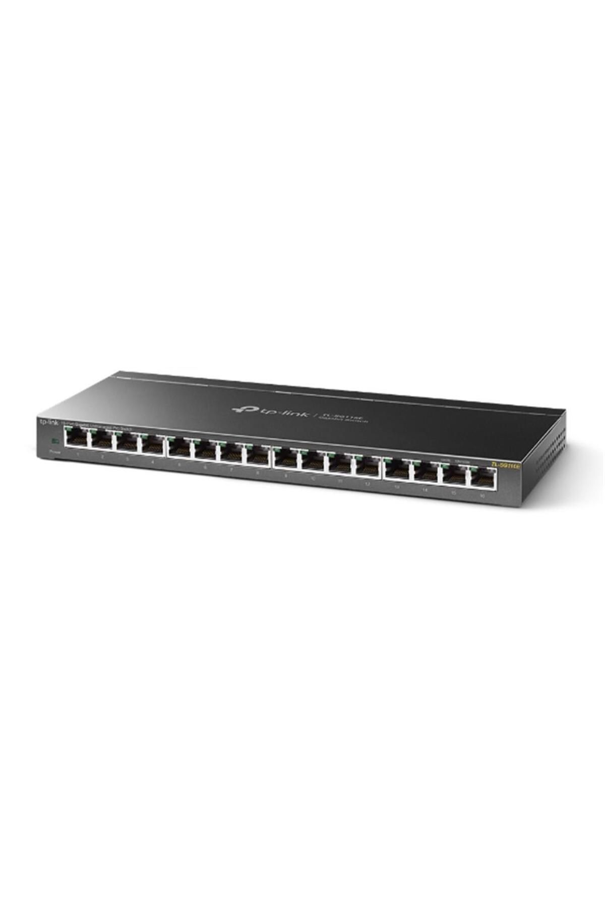 Vobotek Teknoloji -Link TL-SG116E 16 Port 10-100-1000 Mbps Easy Smart Switch Çelik Kasa