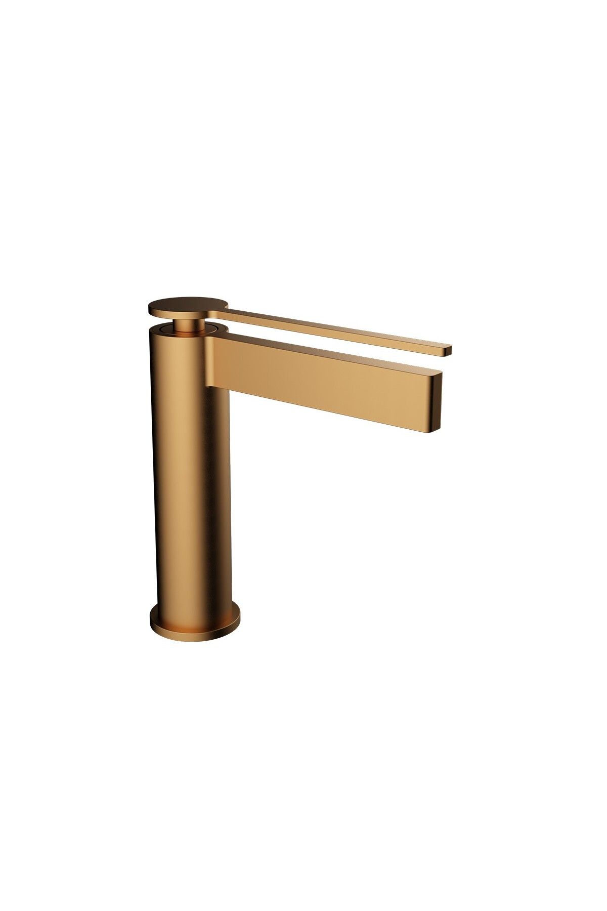 Fontana FJ-6013F Mat Fırçalanmış Rose Lavabo Bataryası