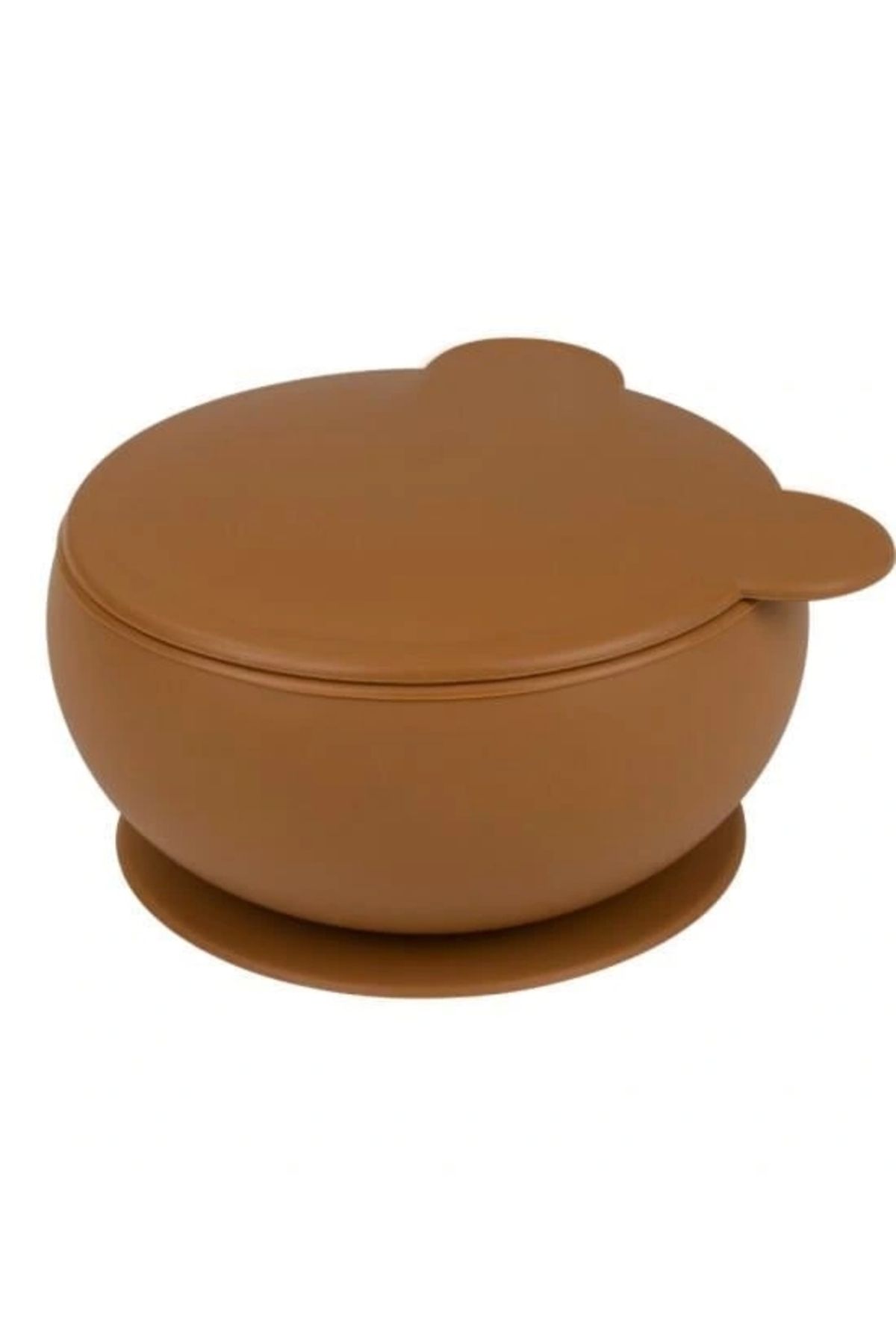 OurStyles Silikon Kapaklı Kase Woody Brown