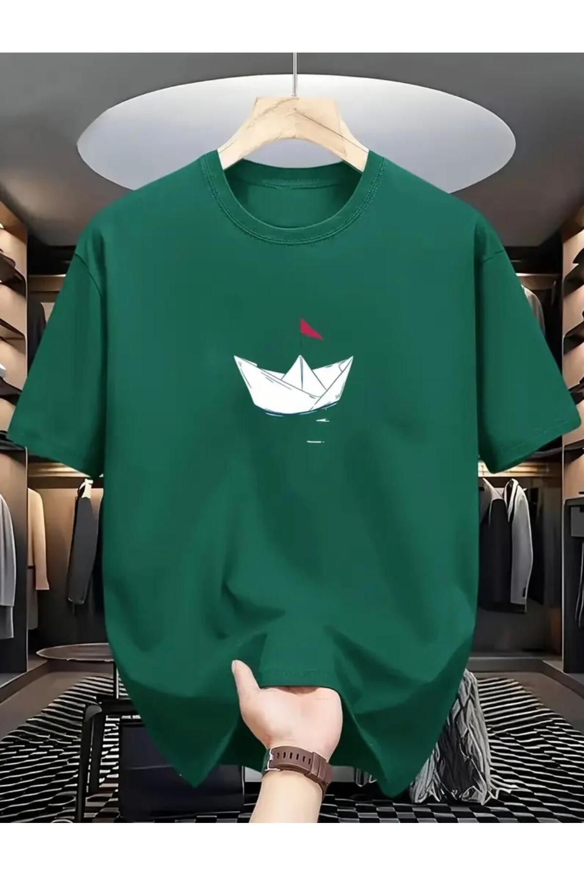 Boi Baskılı Basic T-Shirt