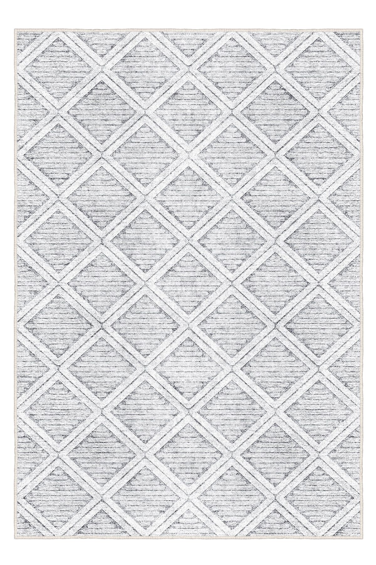 Homefesto Dekoratif Modern Kaymaz Yıkanabilir Salon Halısı Mutfak Halısı Koridor Halısı Yolluk