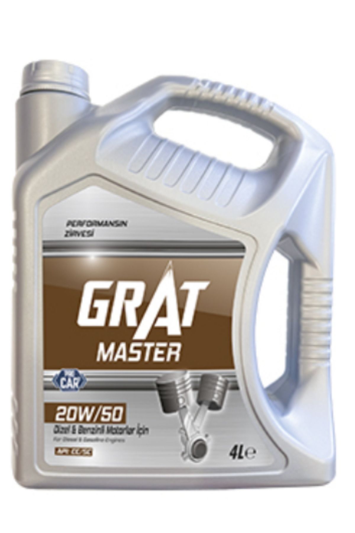 GRAT Master 20W-50 Dizel & Benzinli Motor Yağı 4 Litre