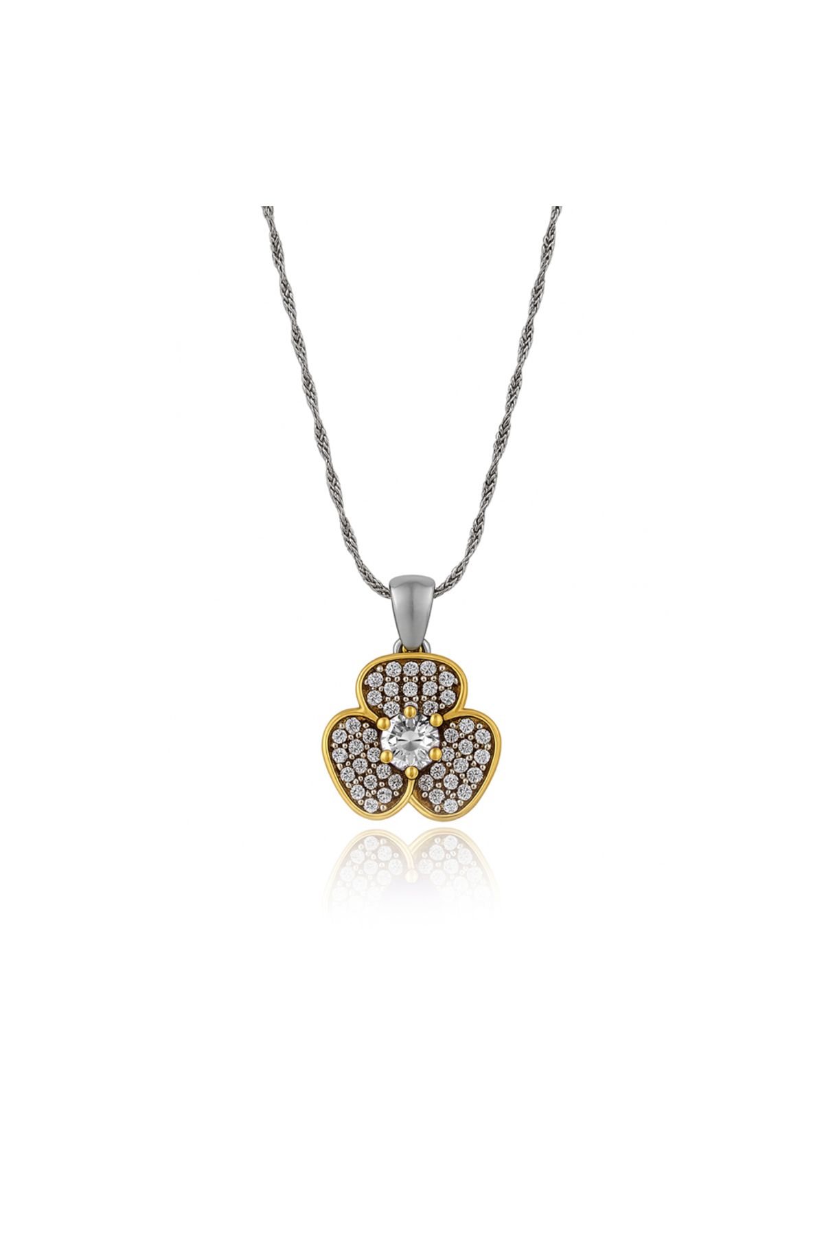 Silveranka 925 Ayar Gümüş Otantik Kolye