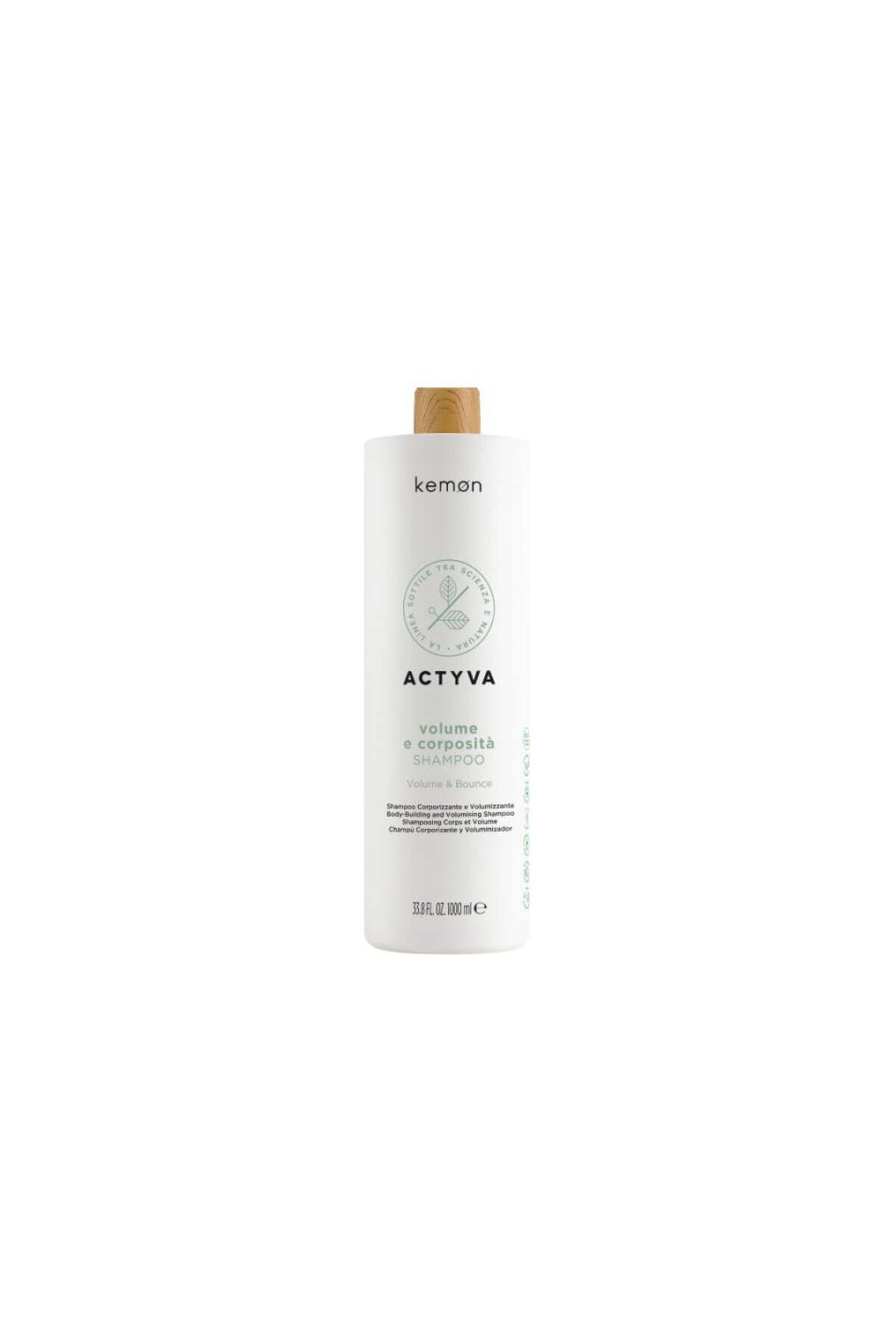 Kemon-Actyva Volume E Corposità Volume Sampon, Sampon, 1000 ml 4