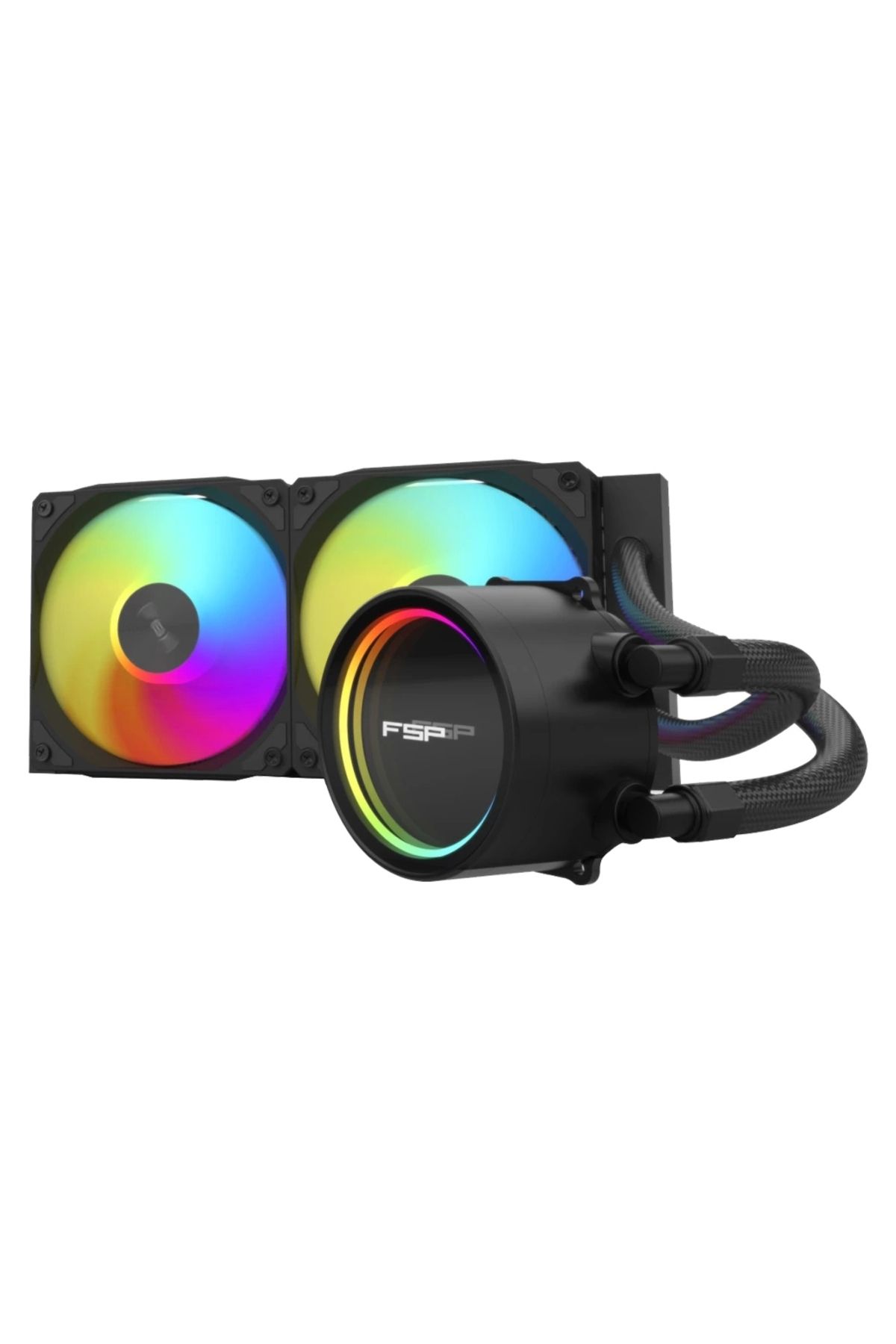FSP AE24-B ARGB 240mm Intel-AMD Uyumlu Siyah Sıvı Soğutucu