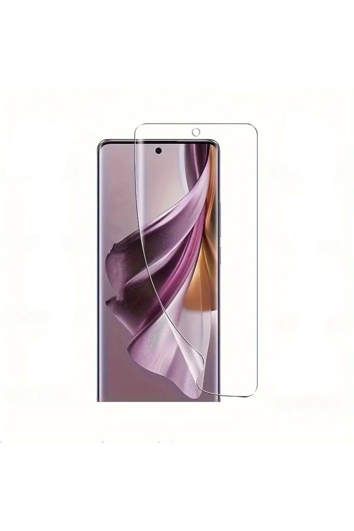 MSALIŞVERİŞ Honor 90 Lite Ekran Koruyucu Nano 9H 0.3mm Esnek Şeffaf