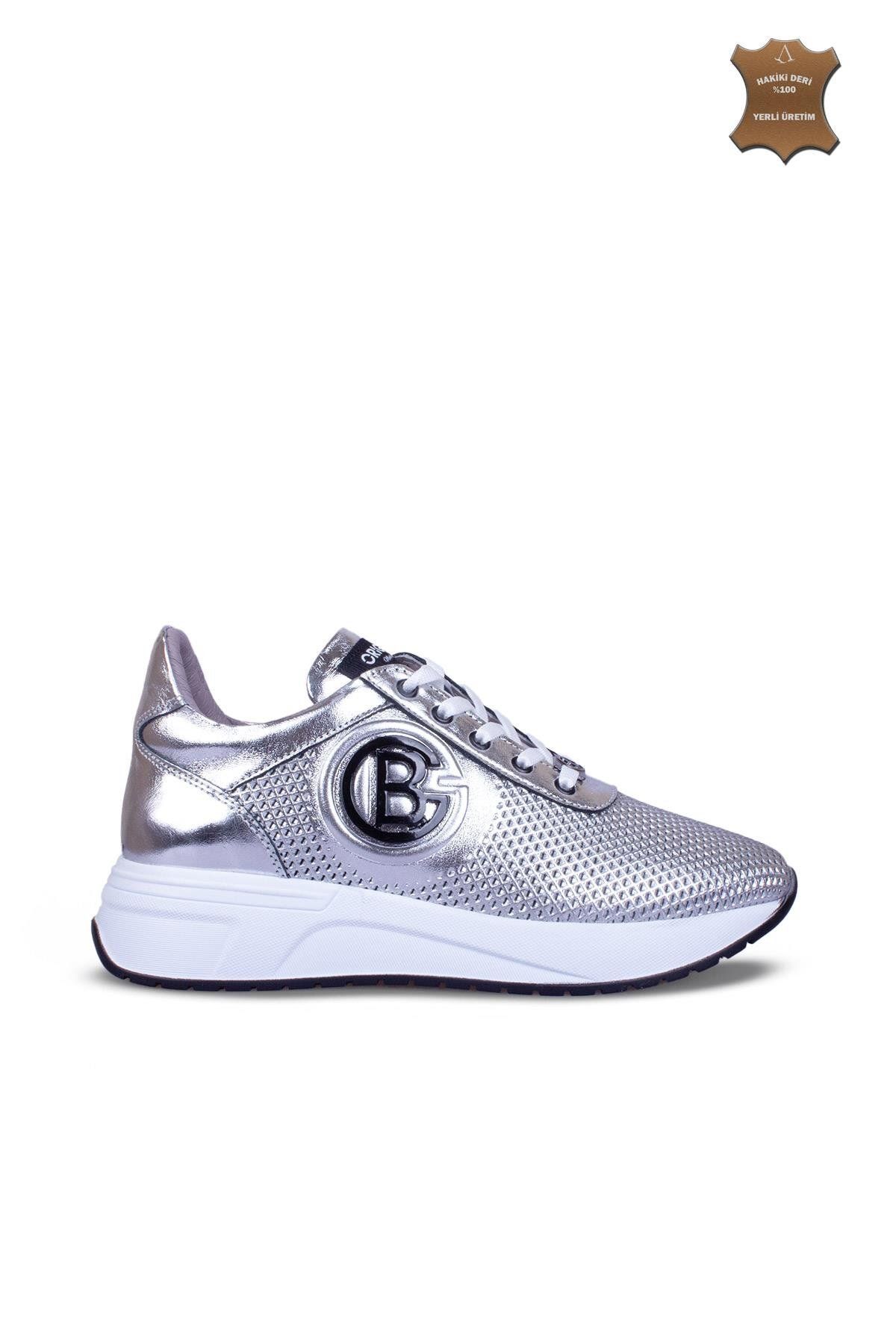 7ADIMDAAŞK Kadın Sneaker Hakiki Deri Ayakkabı 120Y25K13204