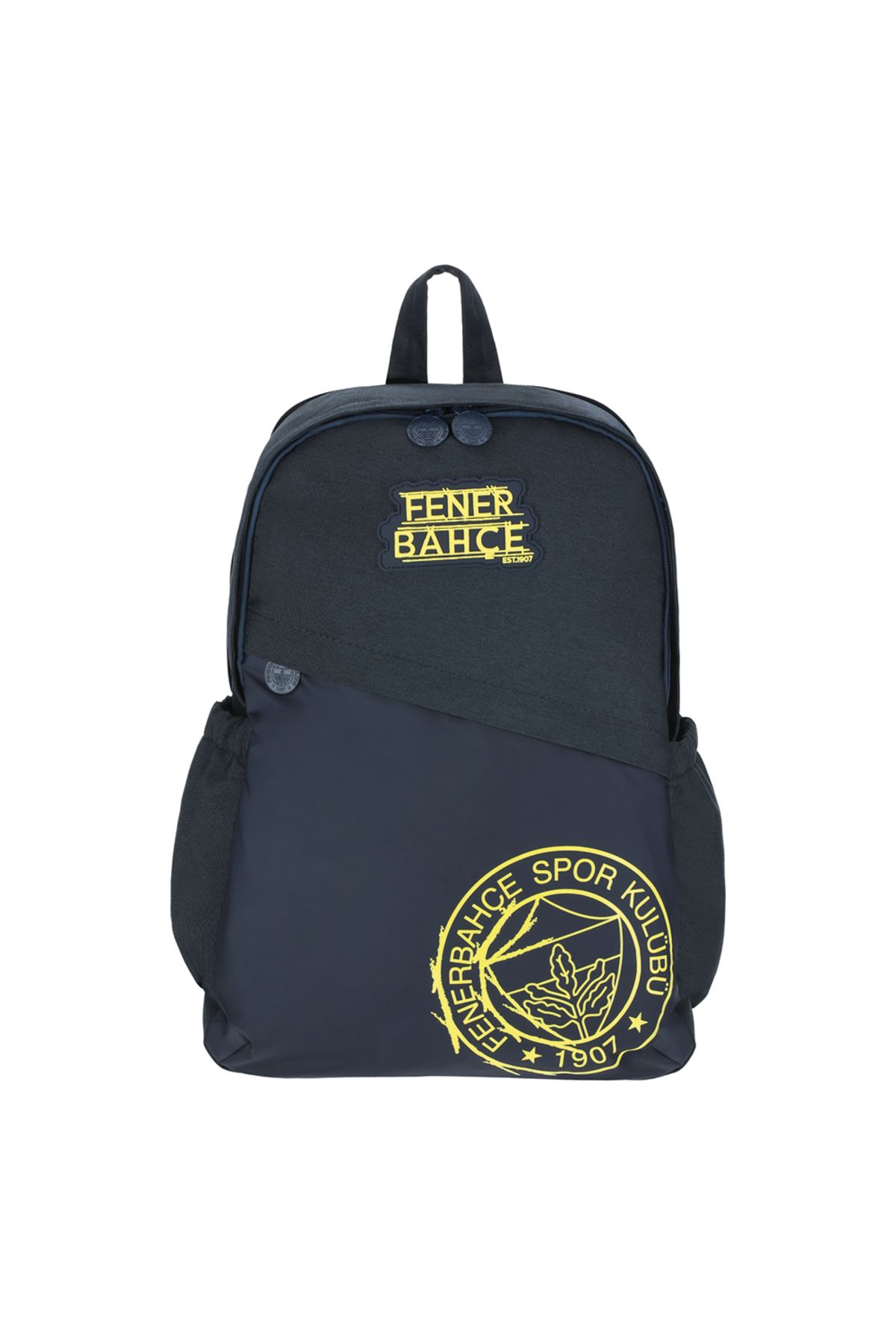 Me Çanta LİSANSLI FENERBAHÇE SARI LOGO DETAYLI LACİVERT SIRT ÇANTASI