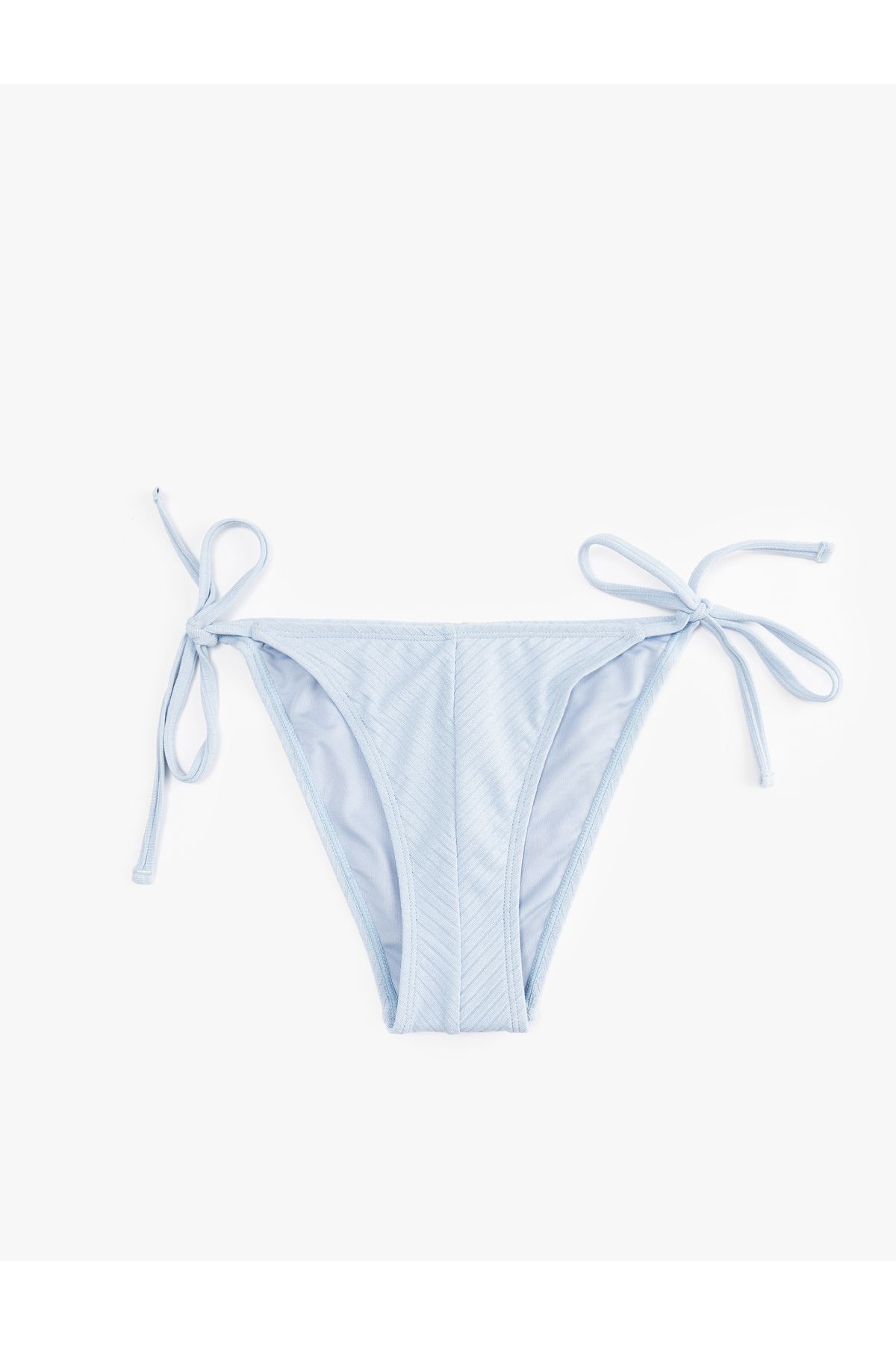 Koton Astarlı Parıltılı Dokulu Yanları İpli Bikini Altı