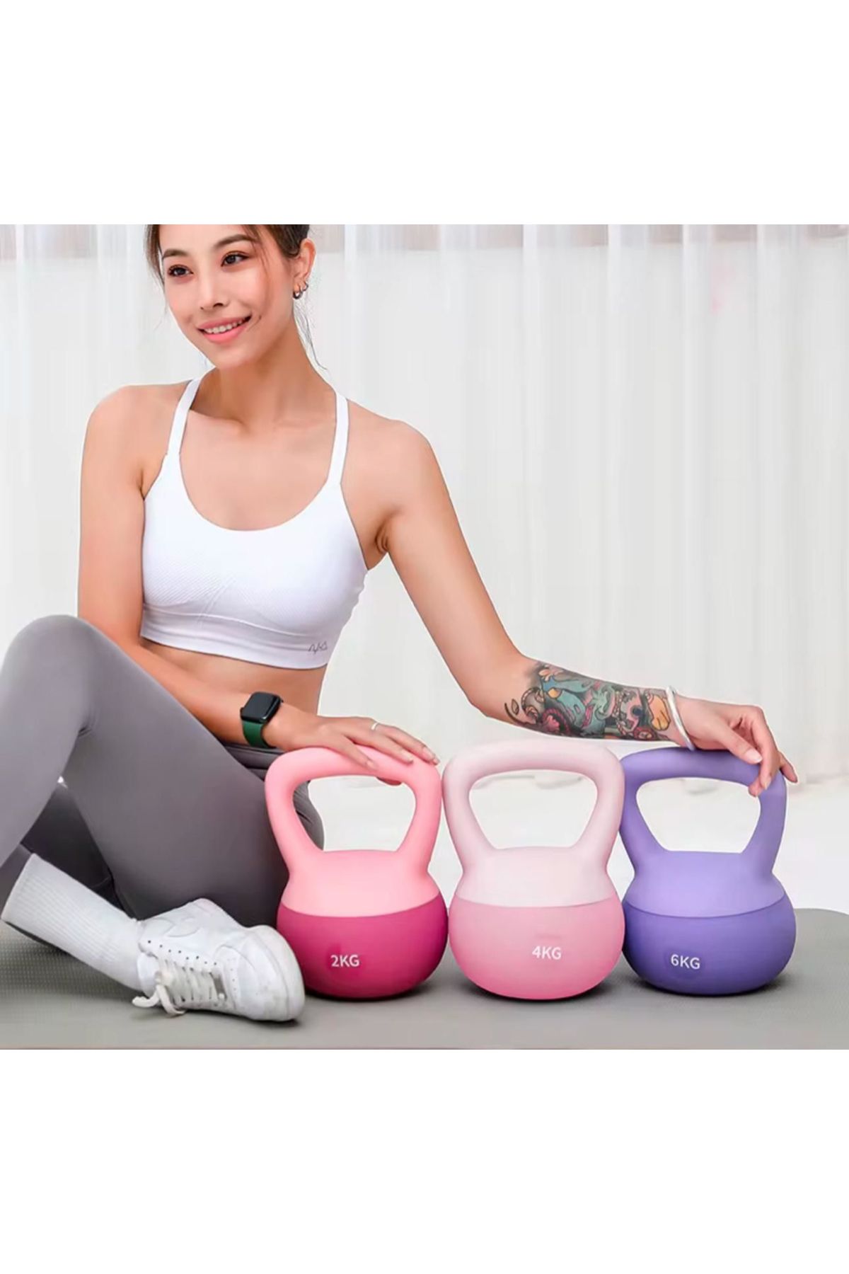 Leyaton Kettlebell Çaydanlık Tipi 6 Kg Soft