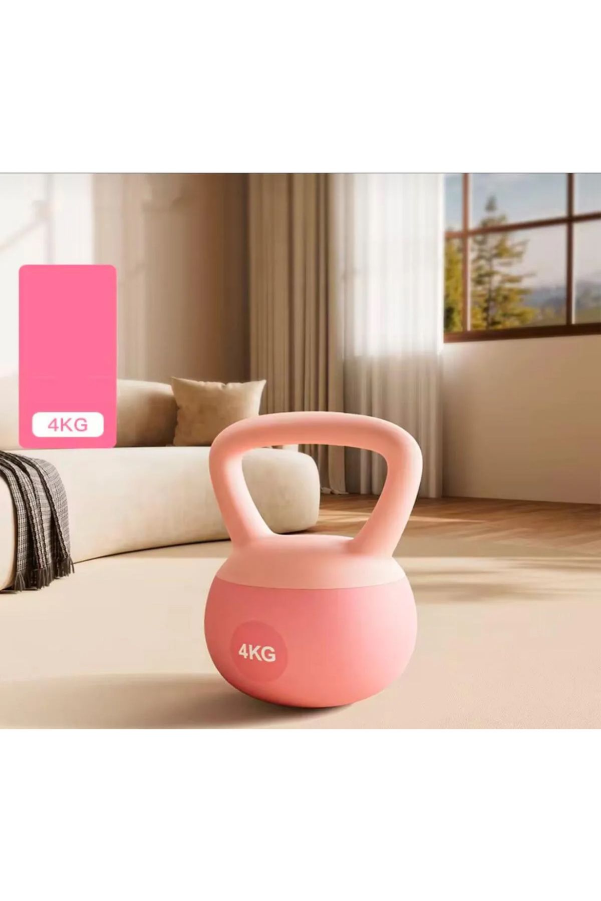 Leyaton Kettbell Çaydanlık Tipi 4 Kg Soft