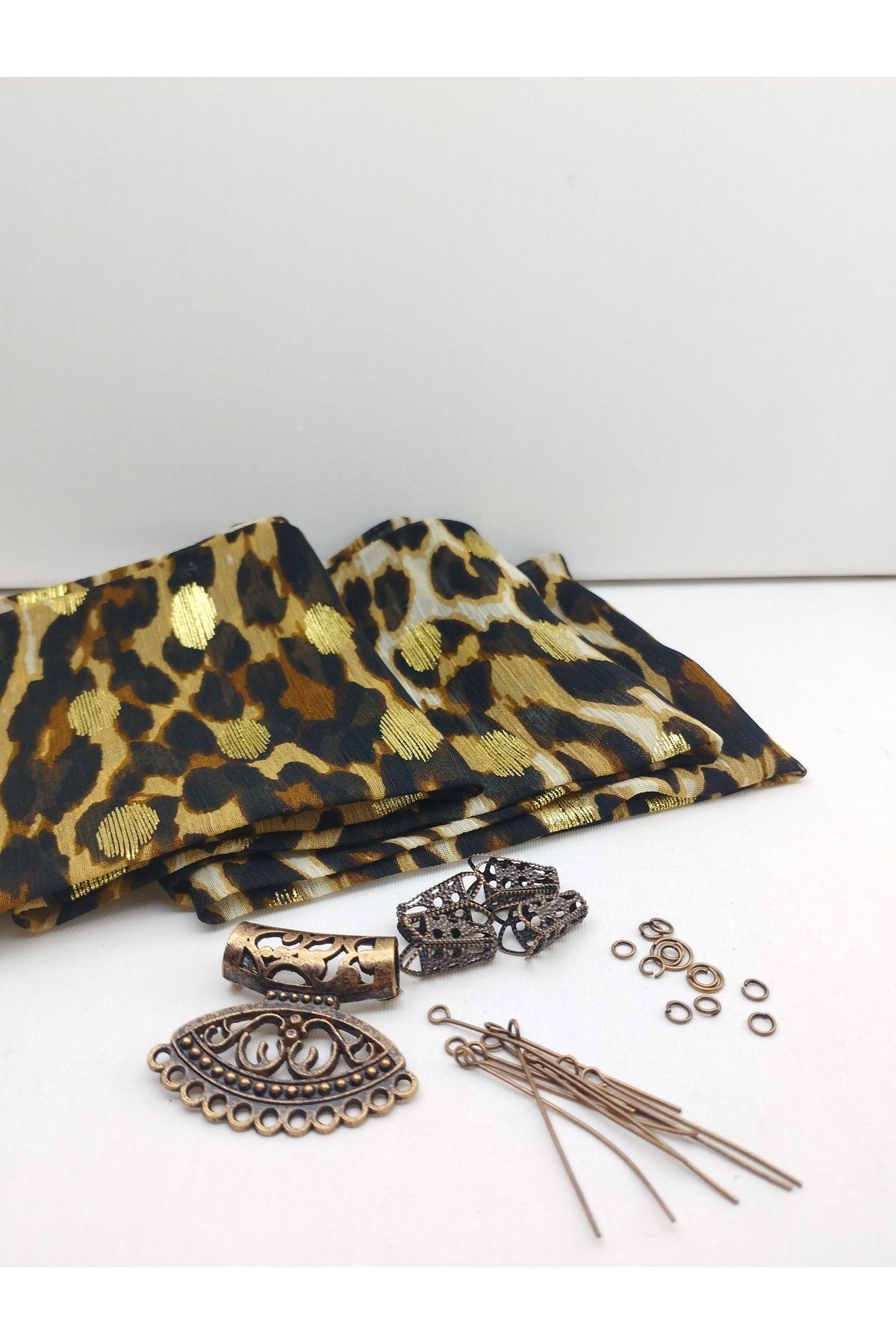 estgiftstore LEOPAR FULAR SET