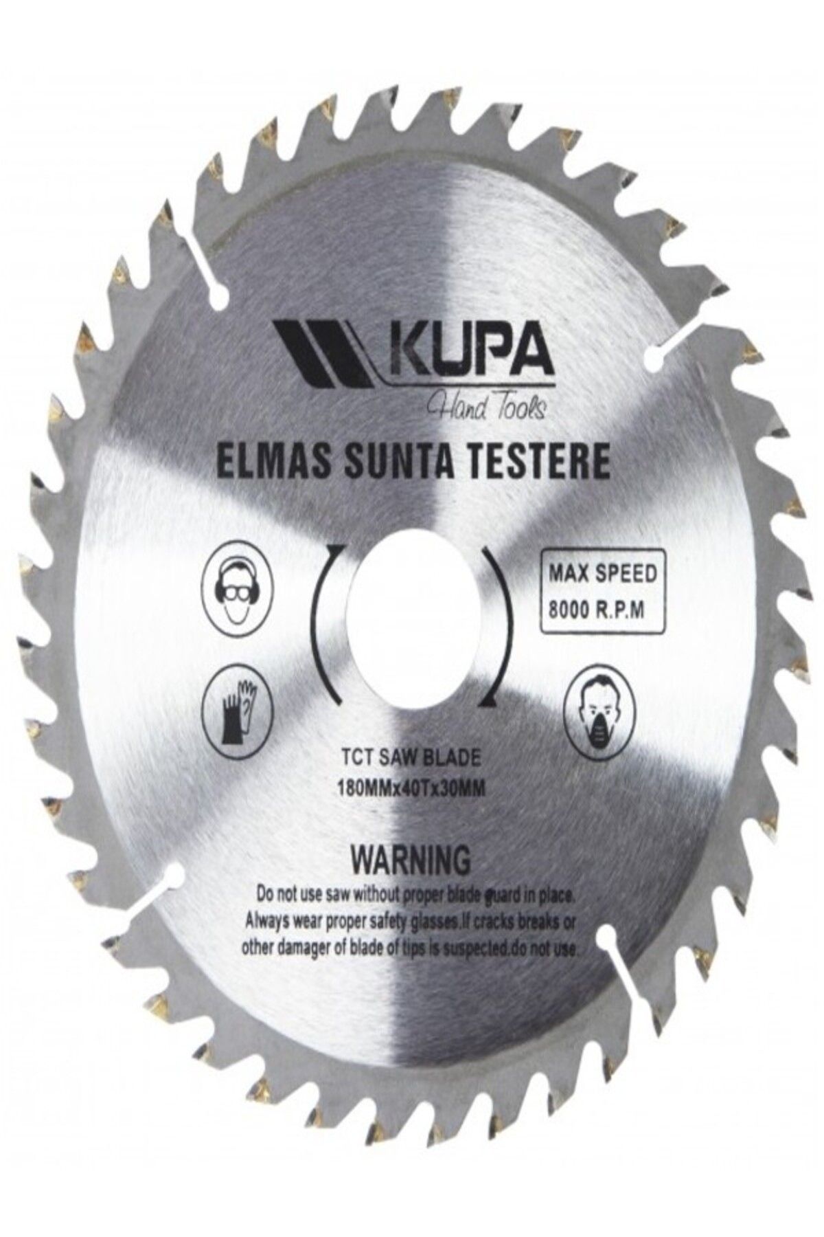 Kupa Sunta Kesme 180*40 T 30,00 Mm Uyumlu