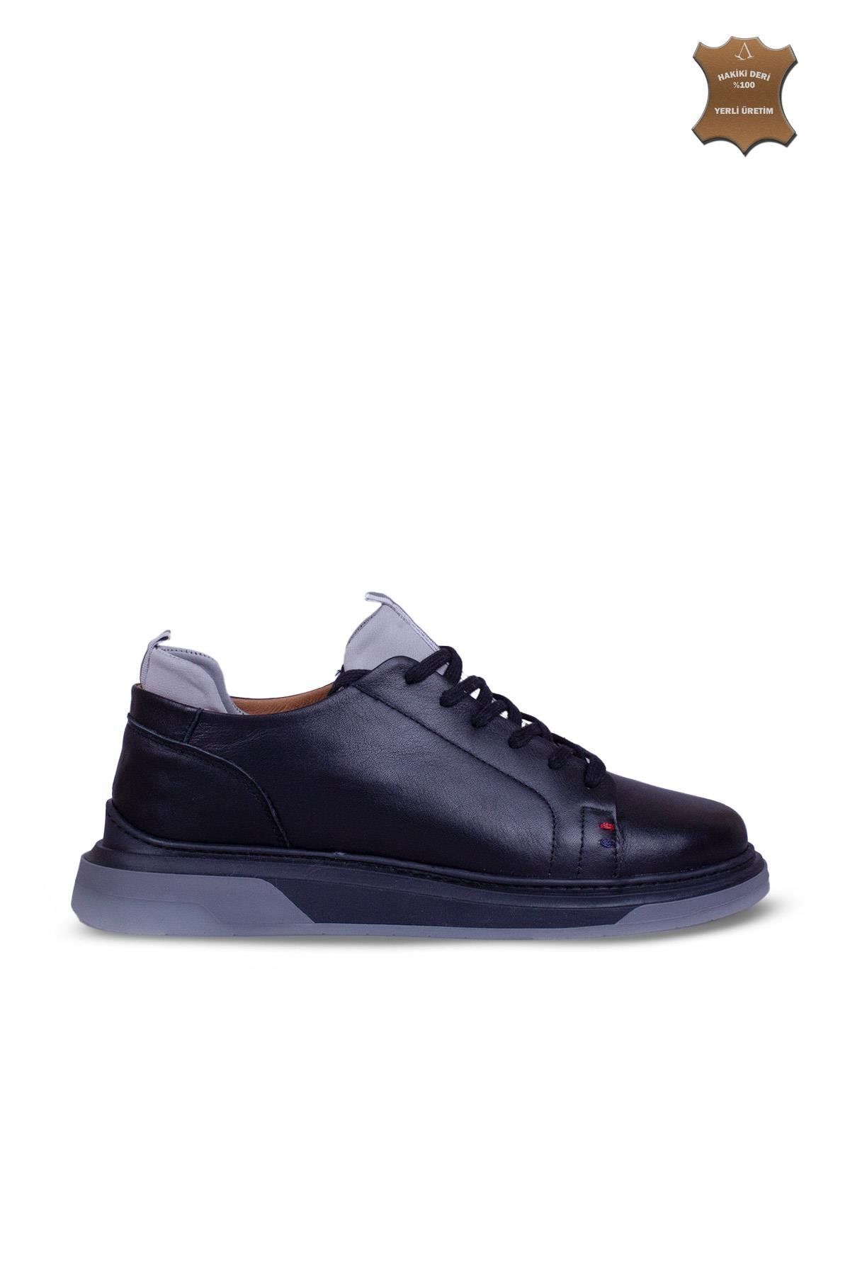 7ADIMDAAŞK Erkek Sneaker Hakiki Deri Ayakkabı 002Y25E4082