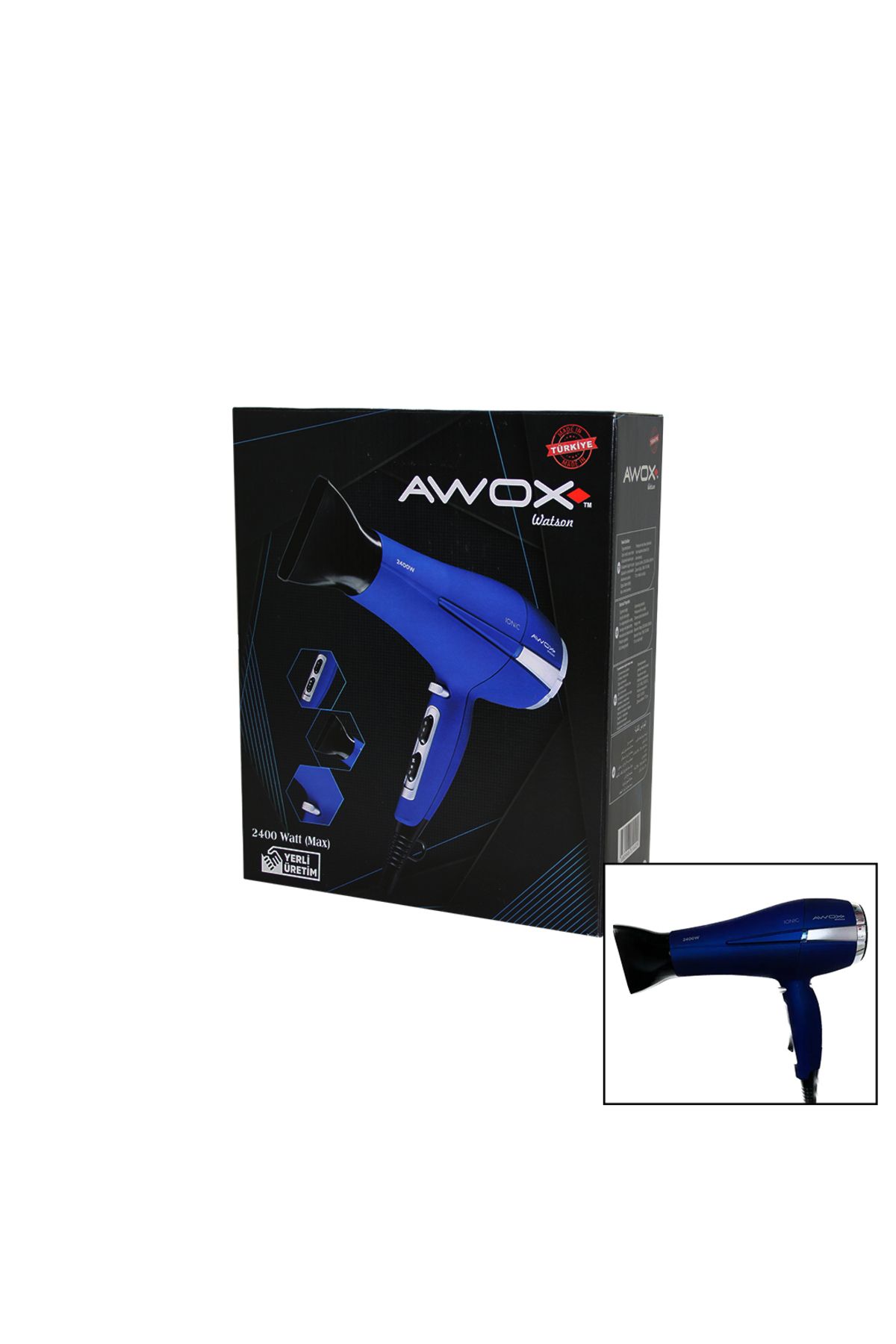 Modafiks AWOX WATSON SAÇ KURUTMA - FÖN MAKİNESİ 2400W (5122)