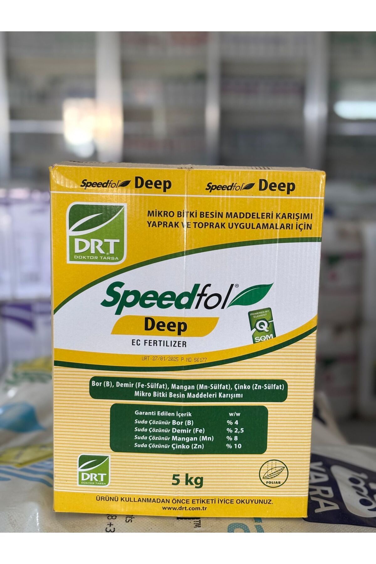 DOKTOR TARSA Speedfol Deep Bor-Demir-Mangan-Çinko içeren İzelement Combi 5 KG