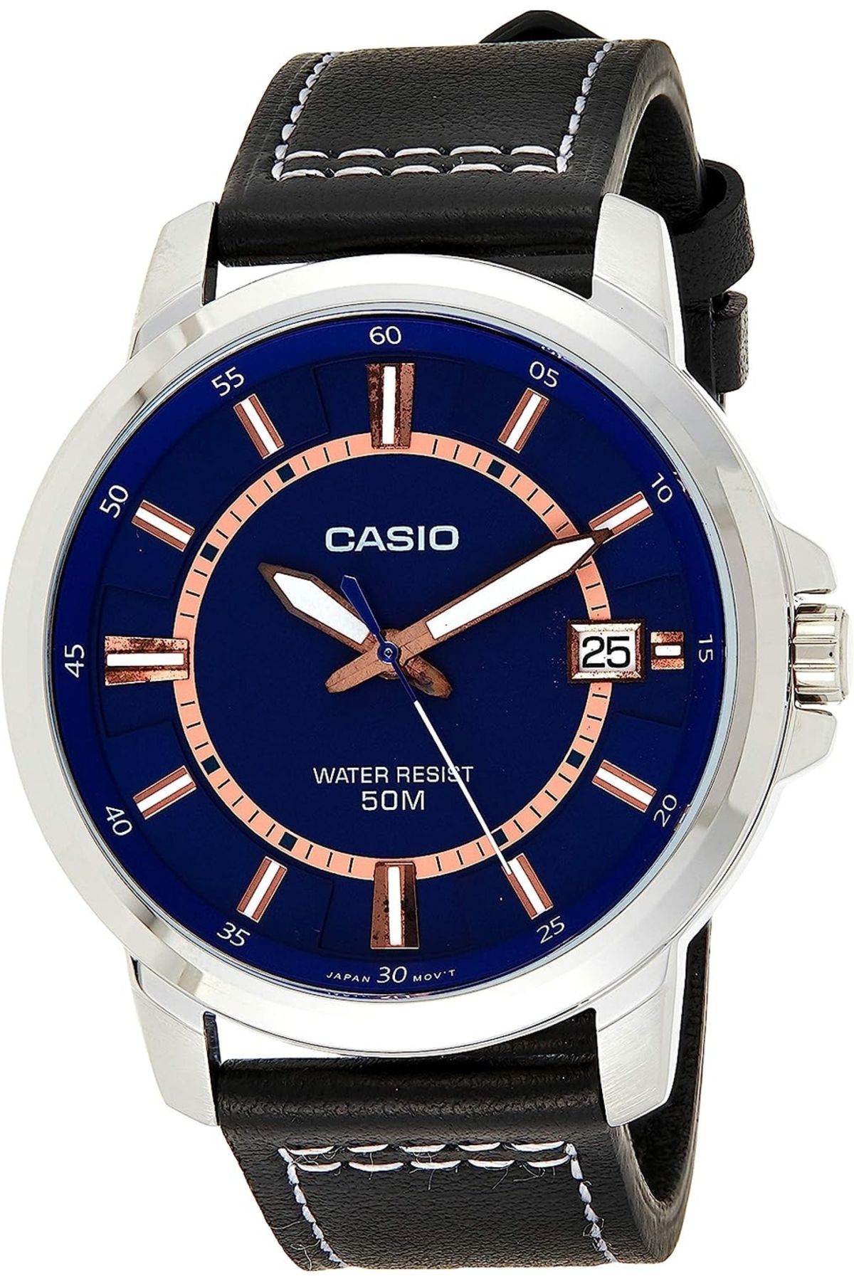 Casio-Men's Watch, Casio, Collection MTP-E MTP-E130L-2A 1