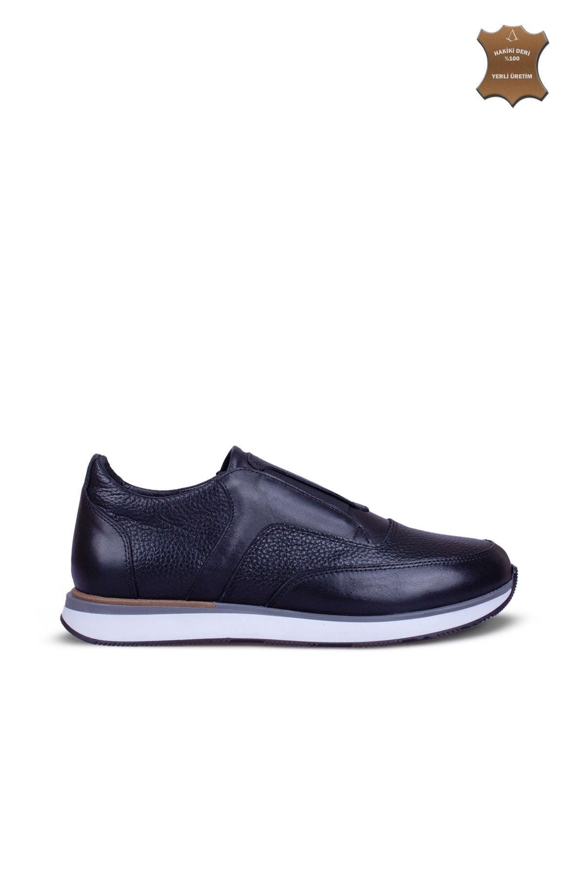 7ADIMDAAŞK Erkek Sneaker Hakiki Deri Ayakkabı 002Y25E4077
