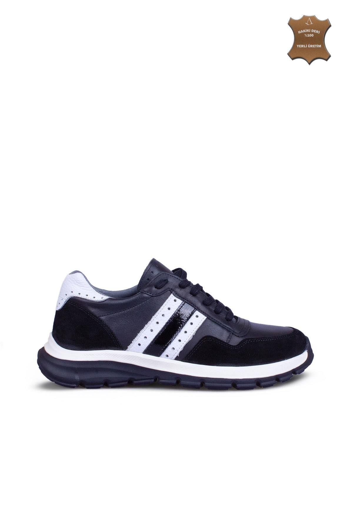 7ADIMDAAŞK Erkek Sneaker Hakiki Deri Ayakkabı 002Y25E4078