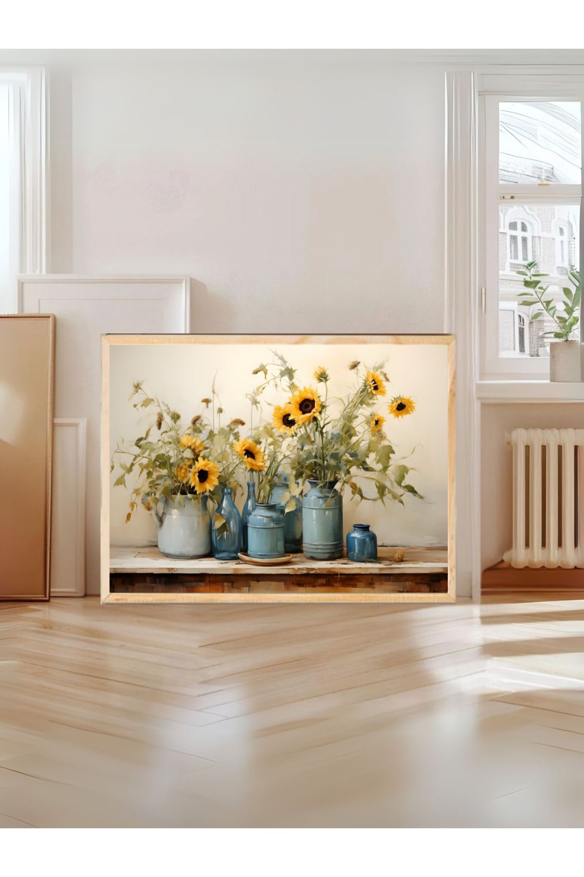 woodhomeworks tek parça salon ofis dekor tablo
