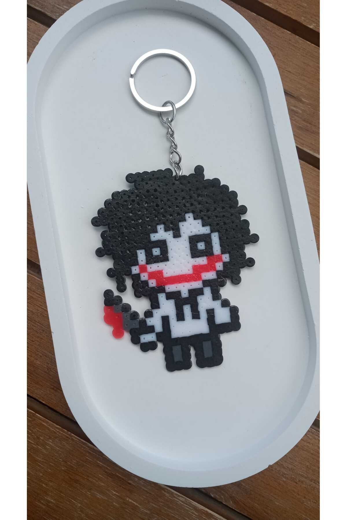 Atölye Moonlit Creepypasta Jeff the Killer Anahtarlık