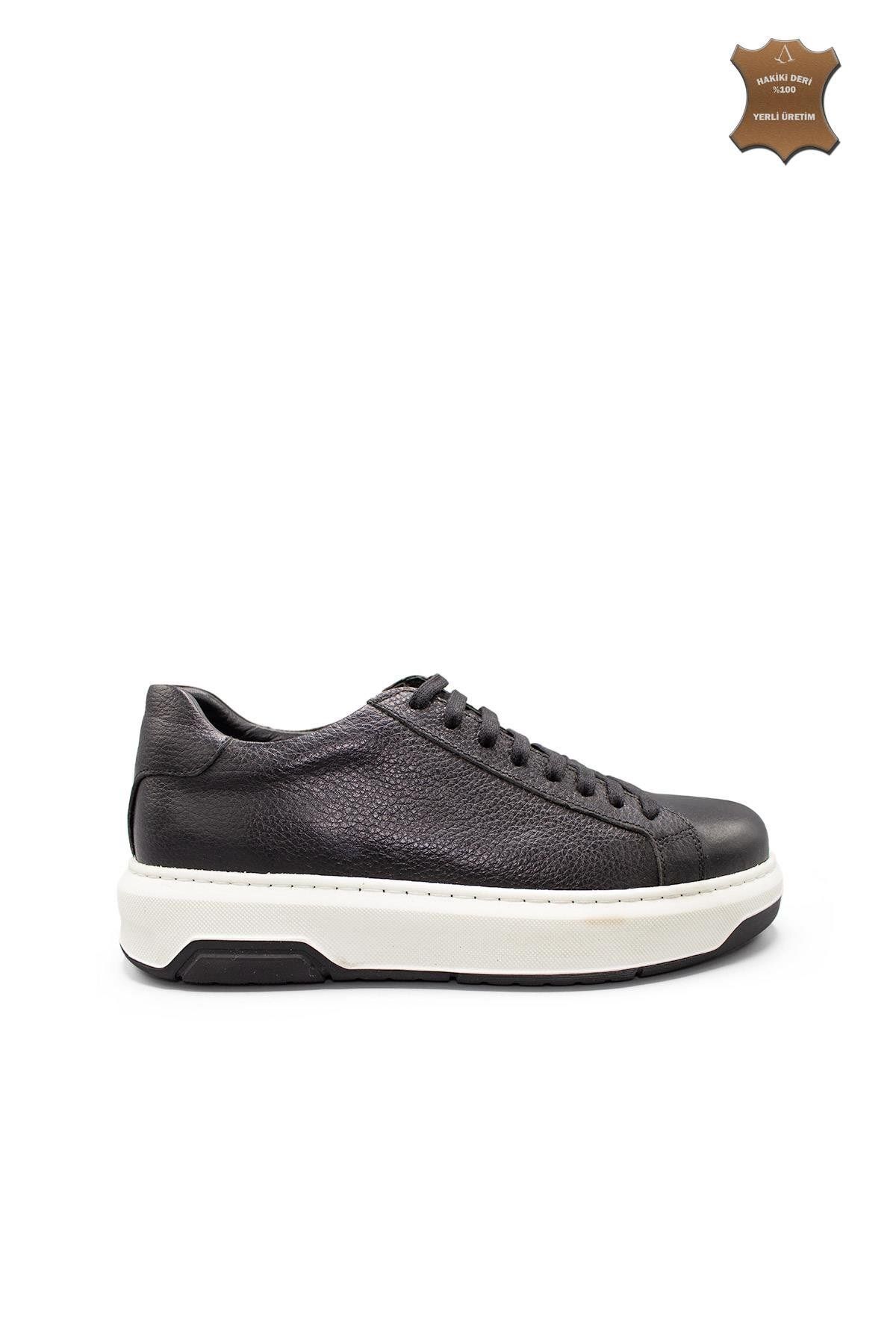 7ADIMDAAŞK Erkek Sneaker Hakiki Deri Ayakkabı 031Y24E5785