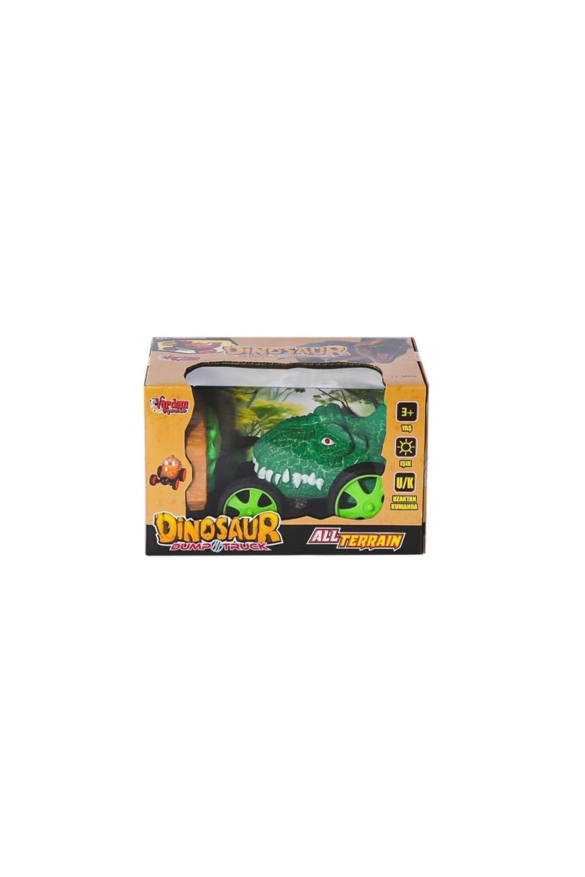 OurStyles SM-689-31-32 Kumandalı Işıklı Dinazor Araba -Vardem