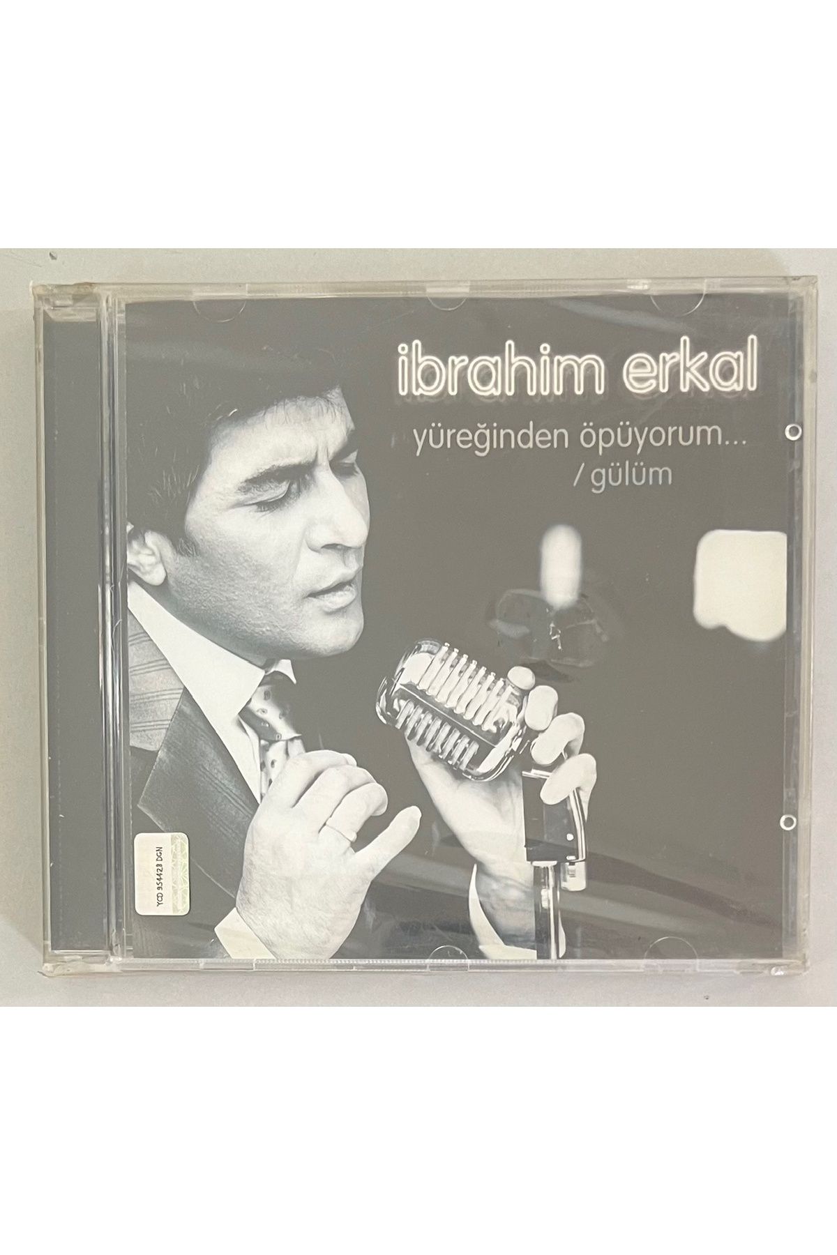 Plakevi İzmir İbrahim Erkal Yüreğinden Öpüyorum Cd (Jelatininde Sıfır Orijinal Dönem Baskı Cd)