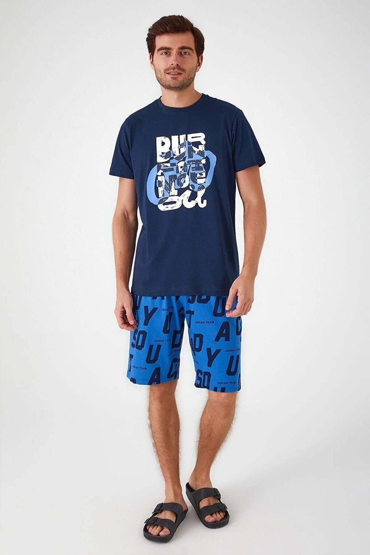 Rolypoly %100 Pamuk Erkek Şort Tshirt Takım