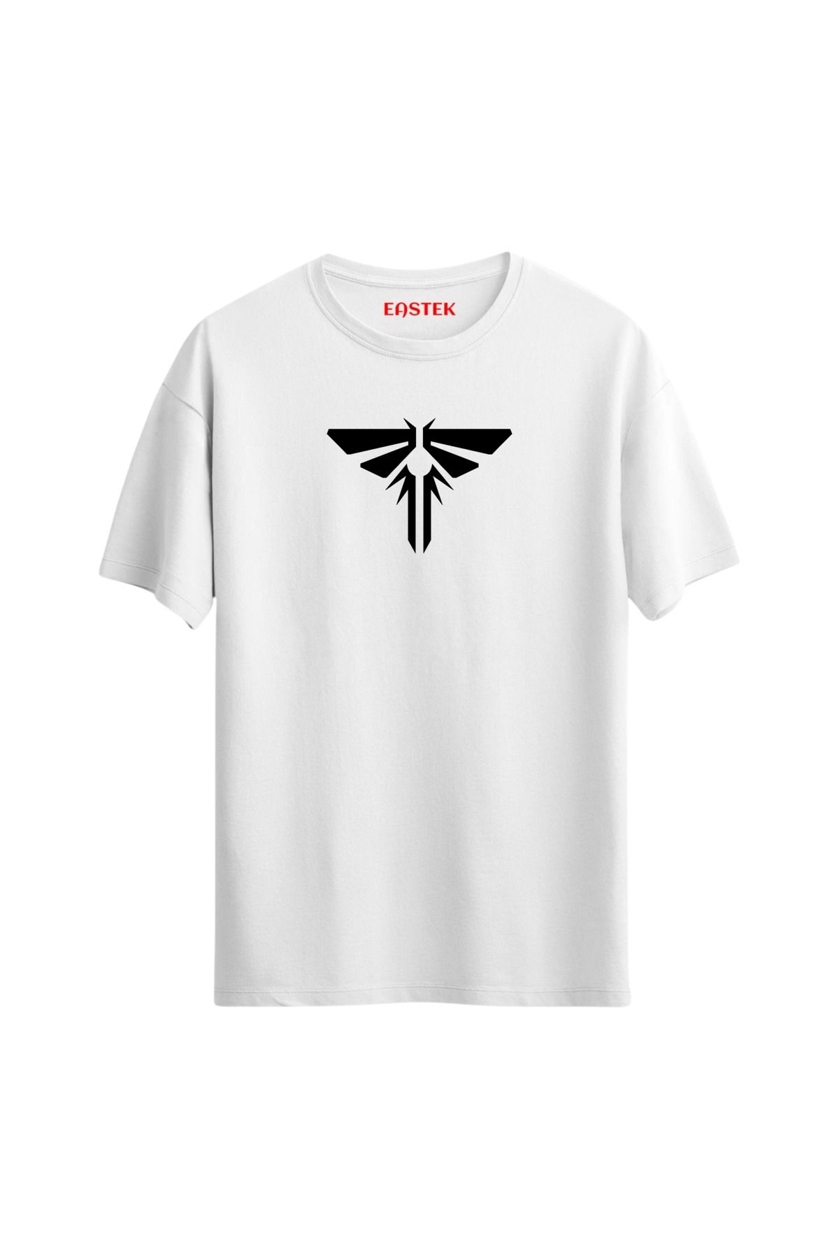 Eastek The Last of Us Triangle Unisex Baskılı Tasarım T-Shirt