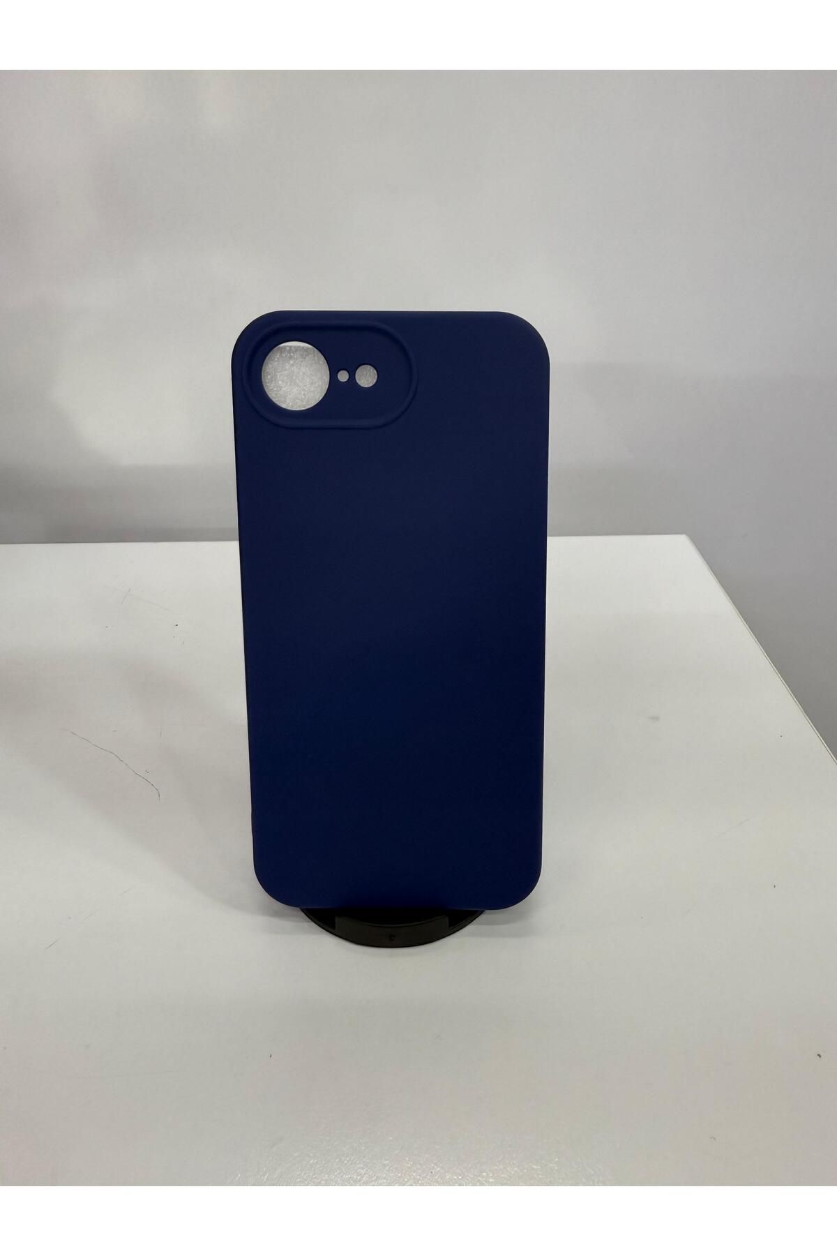 İnci İphone 16 e lansman silikonlu içi kadife telefon kılıfı