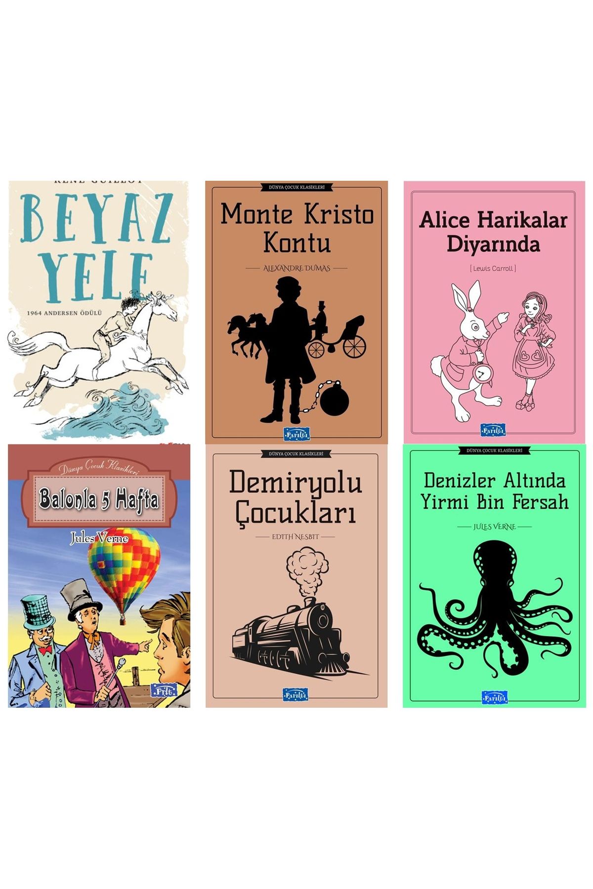 Parıltı Yayınları HİKAYE PARILTI SET BEYAZ YELE 1