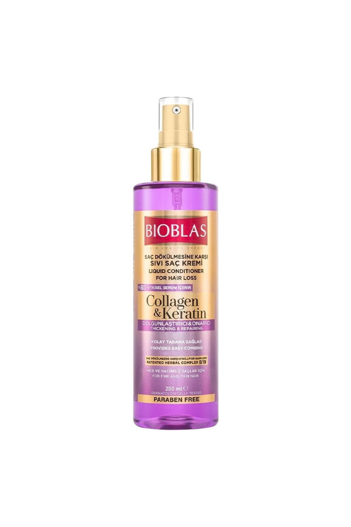 Bioblas Kolajen Keratin Sıvı Saç Kremi 100 ml